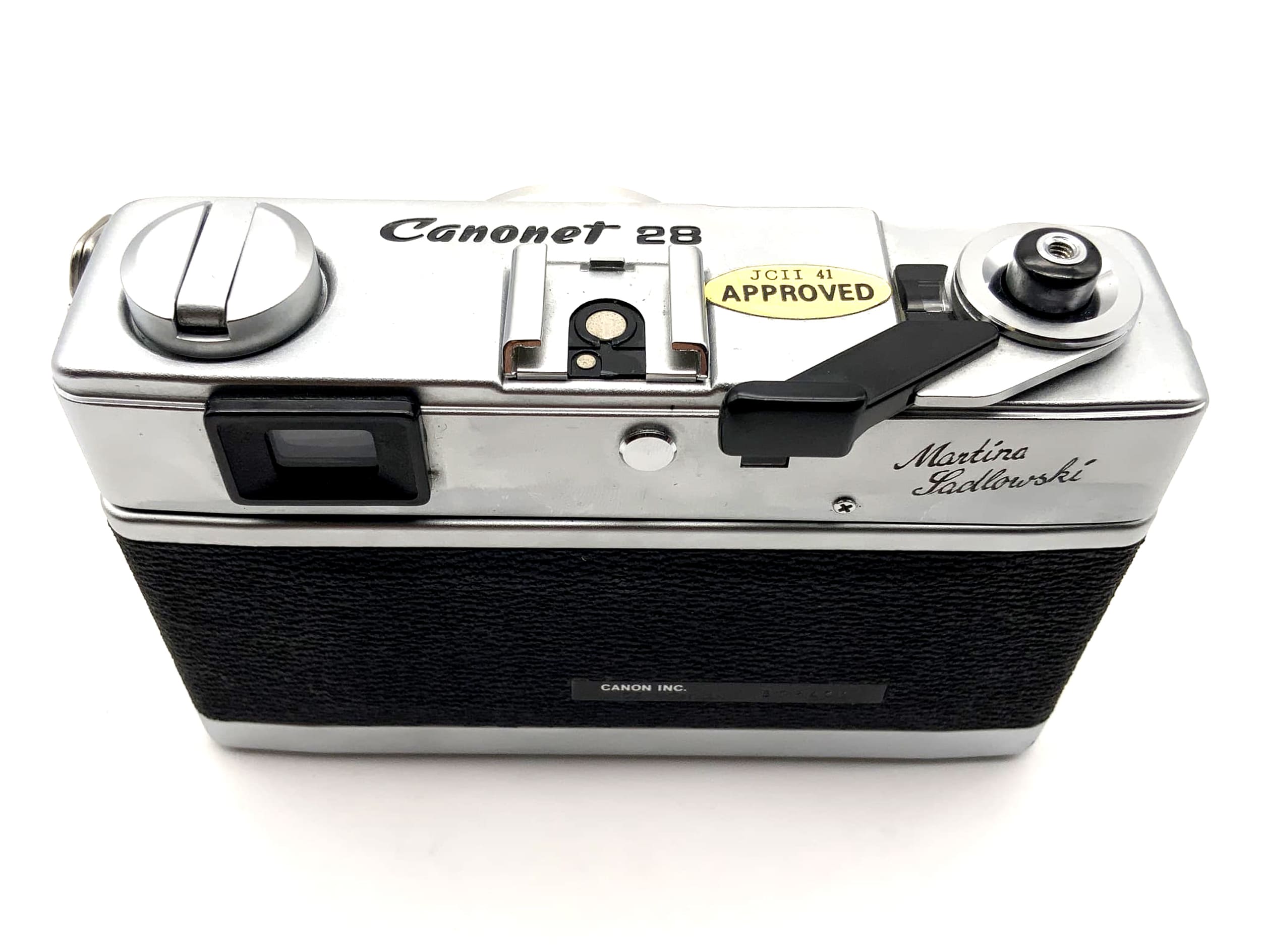 Appareil photo télémétrique Canon Canonet 28 avec objectif Canon 40 mm 1:2,8 Appareil photo compact 35 mm