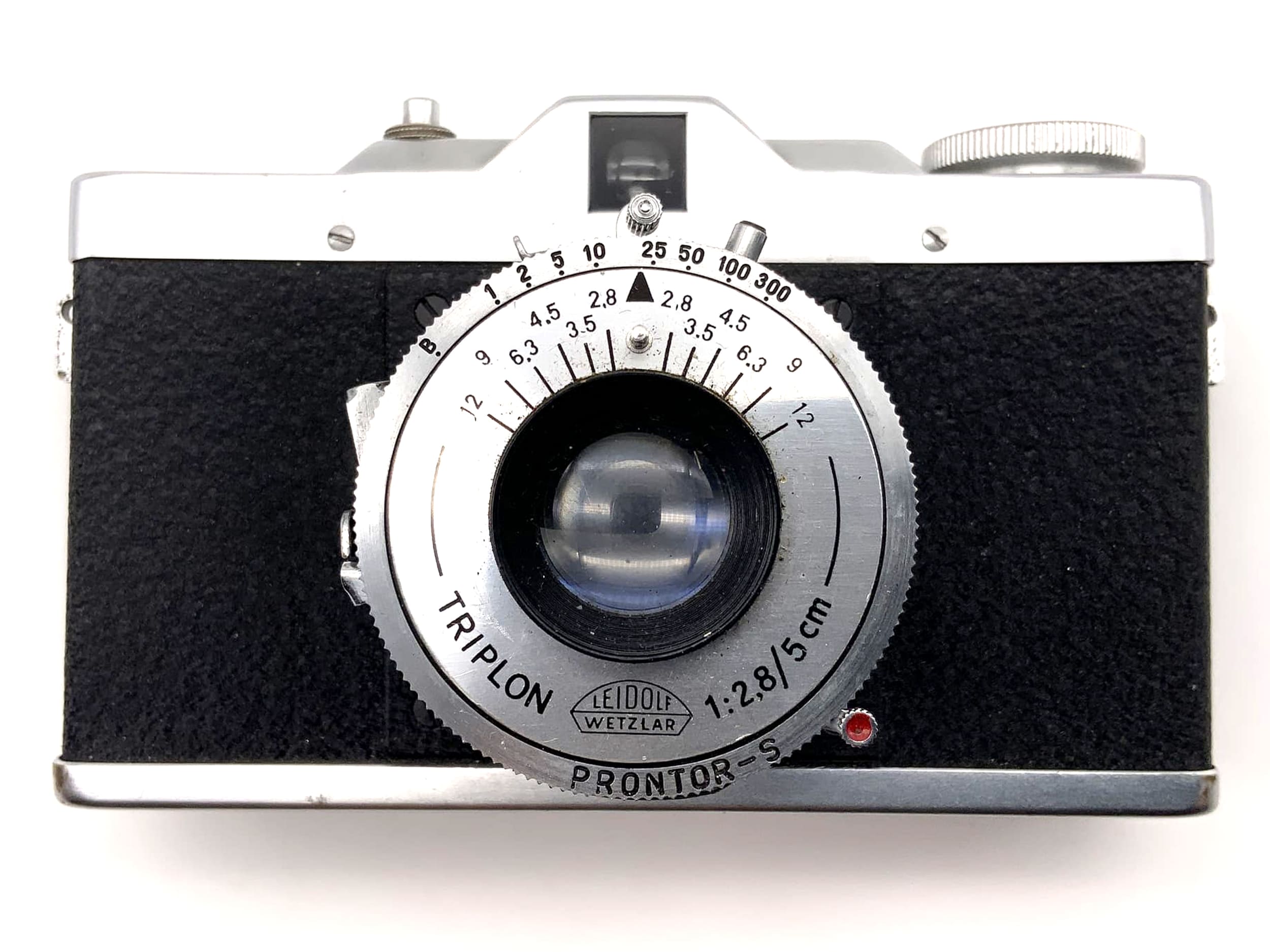 Appareil photo télémétrique Leidolf Wetzlar II S avec Triplon 50 mm 1:2,8 35 mm 2 S 5 cm