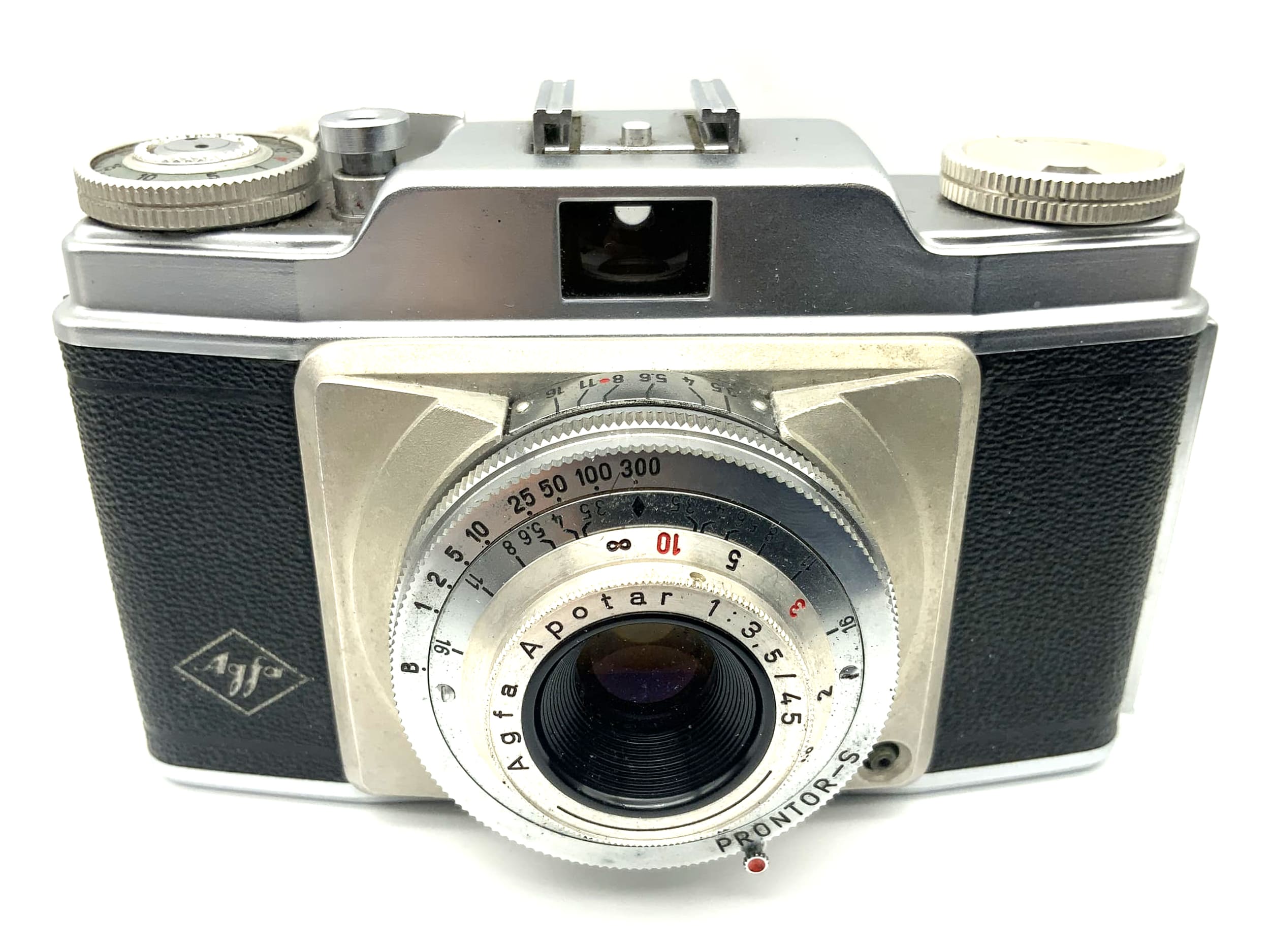Agfa Silette Prontor-S Sucherkamera mit Apotar 1:3.5/45