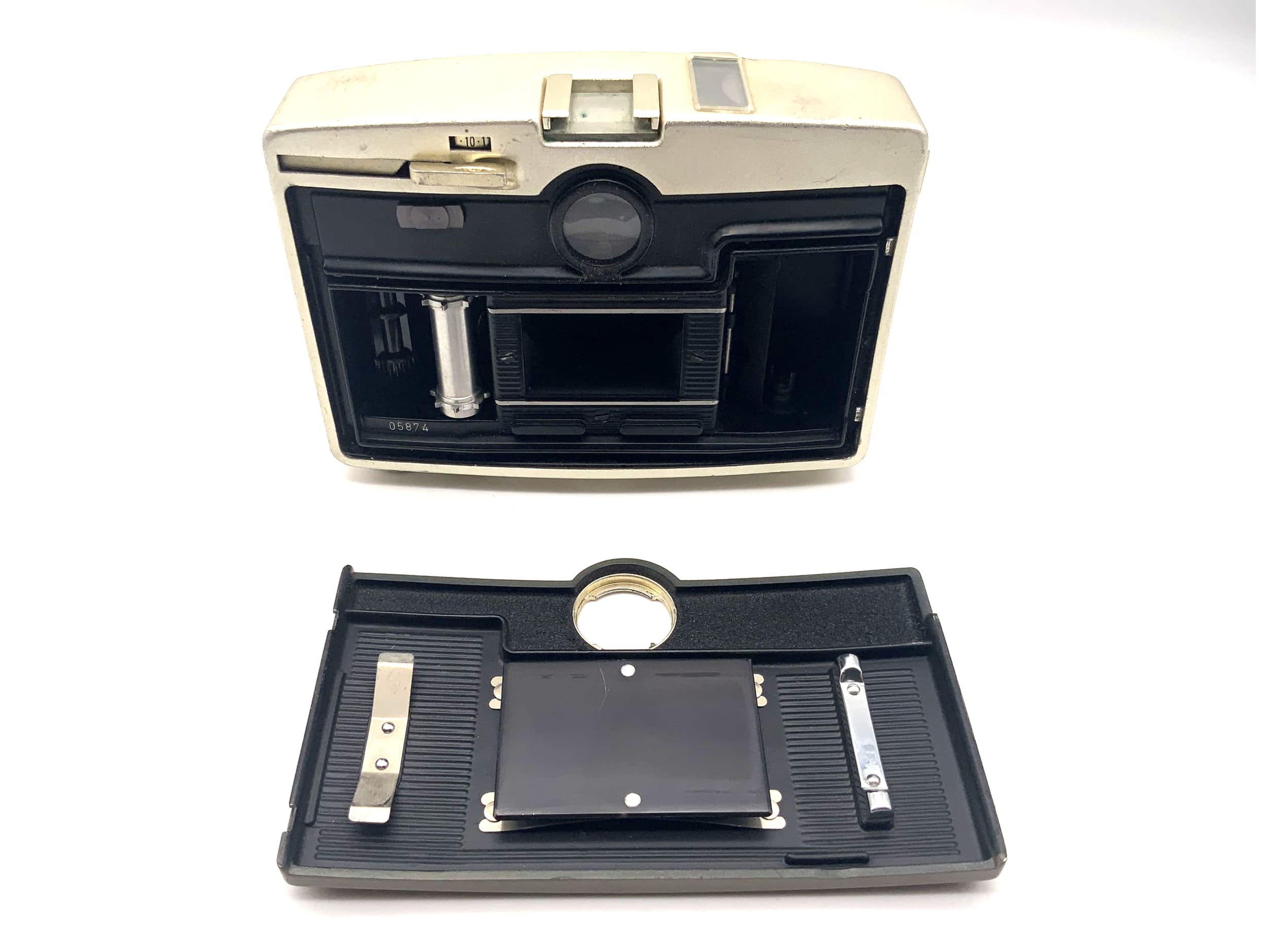 Appareil photo télémétrique Pentacon Pentina Gold avec appareil photo compact Tessar 50 mm 1:2,8 35 mm