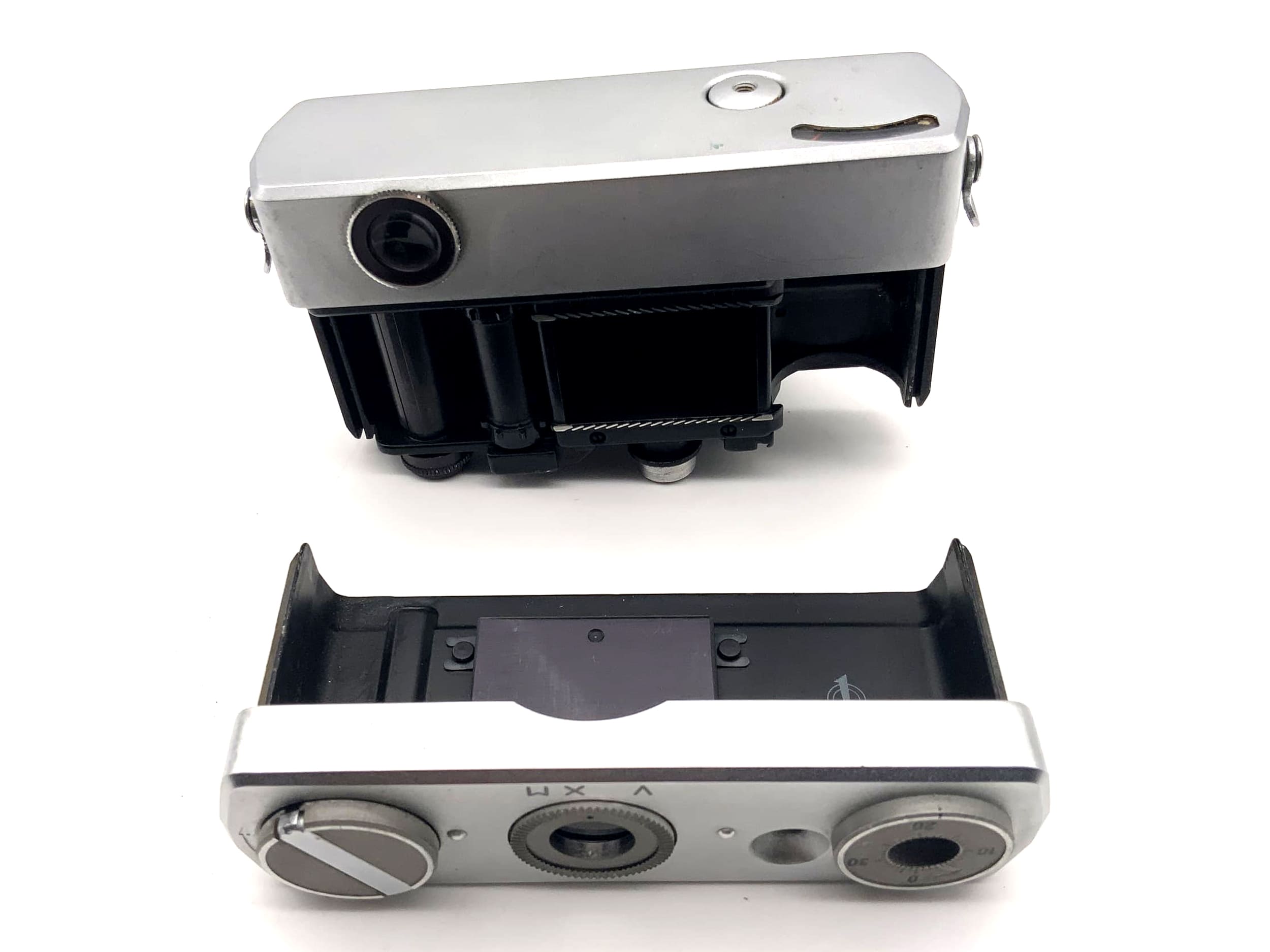 Appareil photo à viseur Carl Zeiss Werra avec Tessar 50 mm 1:2,8 35 mm Prestor RVS