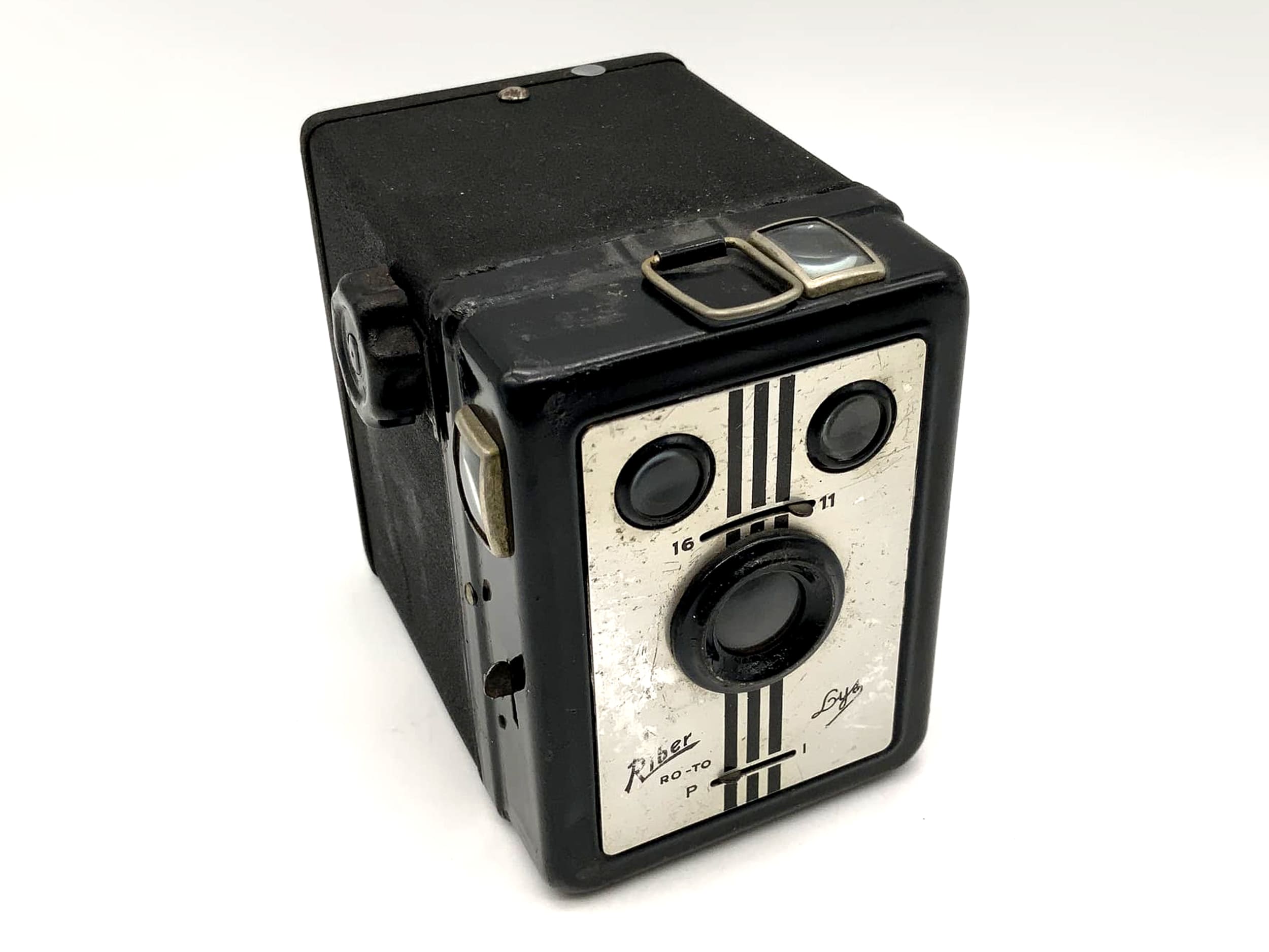 Appareil photo analogique à boîte Riber Ro-To Lys, appareil photo italien à pellicule en rouleau