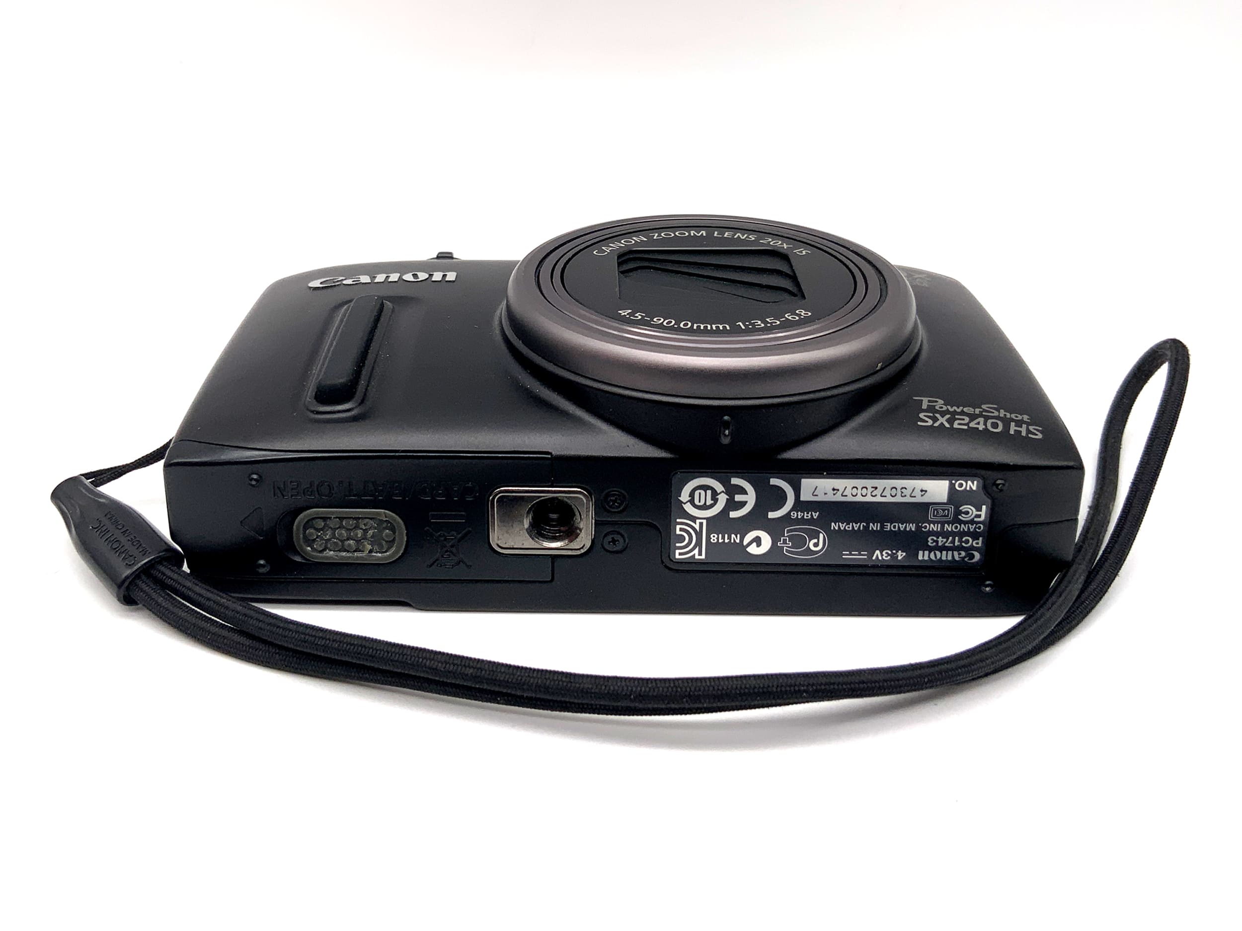 Canon PowerShot SX240 HS Digital Compact Camera 20x IS 12.1 MP Full HD