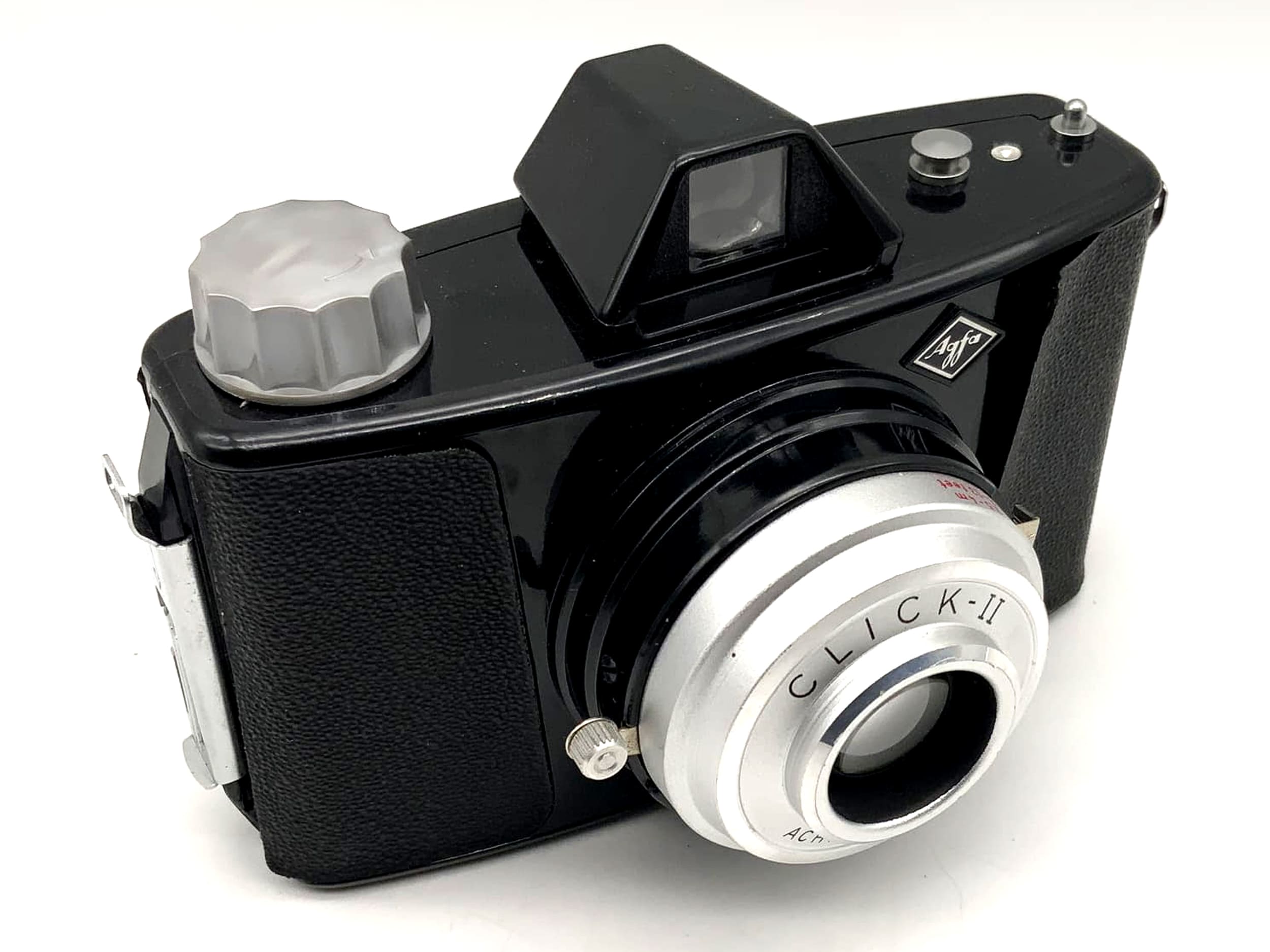 Appareil photo analogique Agfa Click-II avec pellicule Achromat 1:8.8 2 rouleaux