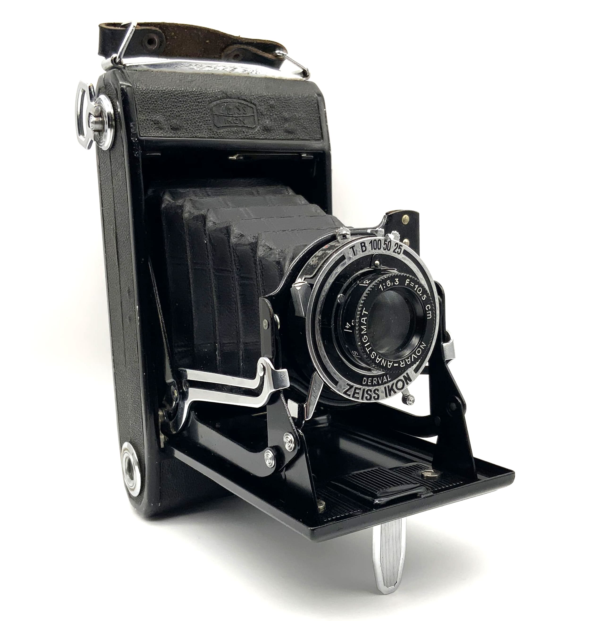 Appareil photo pliable Zeiss Ikon 515/2 avec objectif Novar Anastigmat 1:6,3 10,5 cm Derval