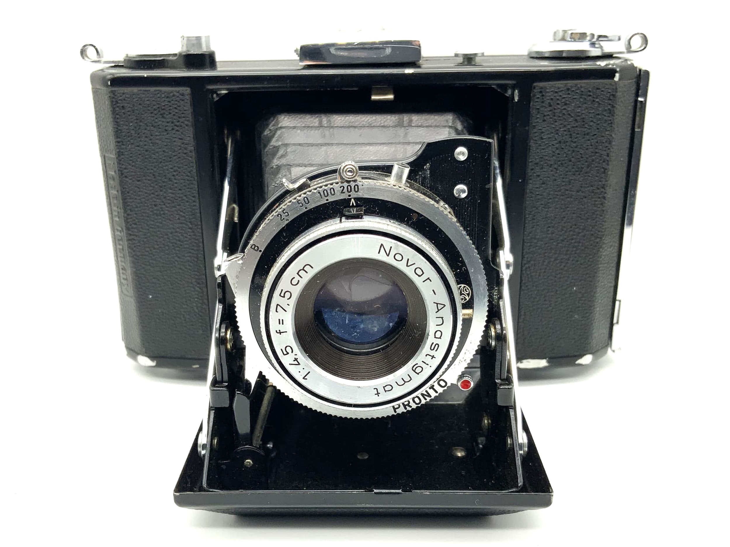 Appareil photo pliable Zeiss Ikon 515/16 avec Novar Anastigmat 1:4,5 f=7,5cm Pronto