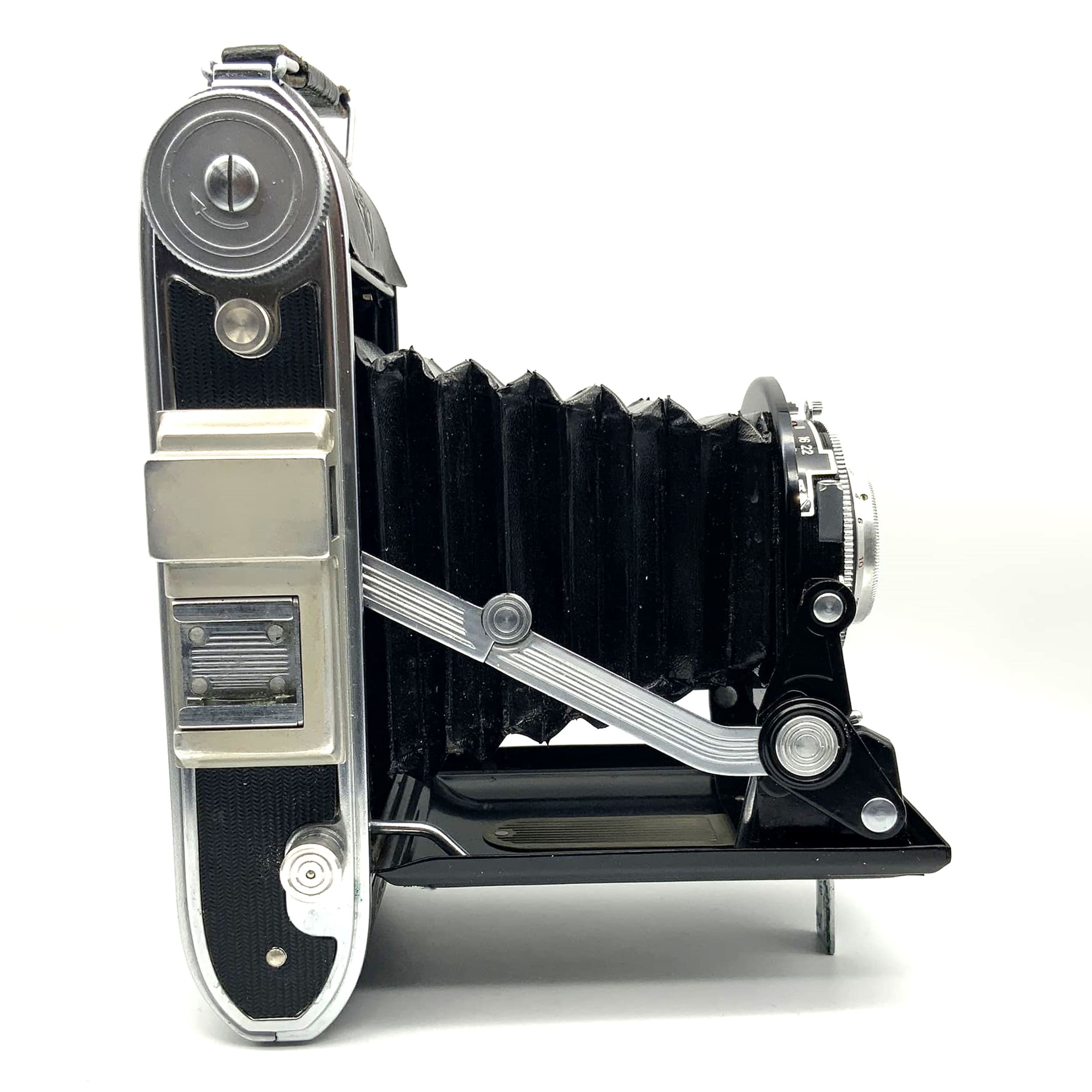 Appareil photo pliable Agfa Billy Record I avec caméra analogique Agnar 1:6.3/105 Vario