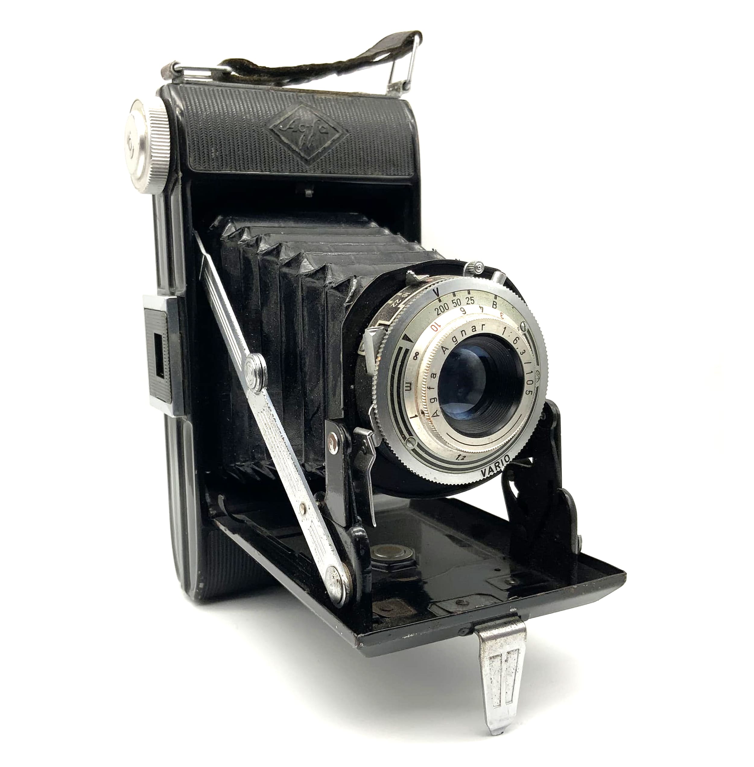 Appareil photo pliable Agfa Billy I avec caméra analogique Agnar 1:6.3/105 Vario