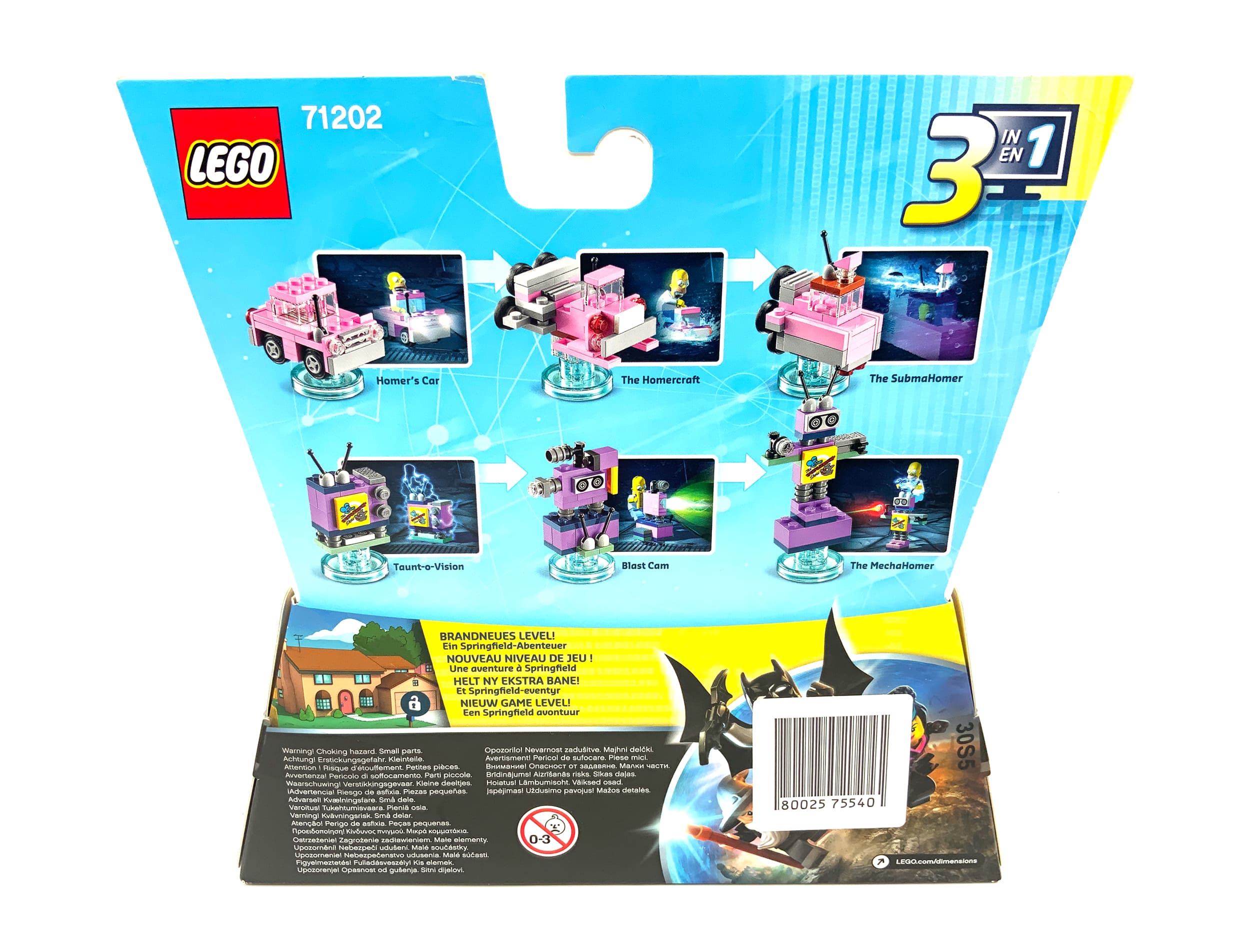 LEGO® Dimensions Level Pack 71202 The Simpsons Homer´s Car & Taunt-o-Vision