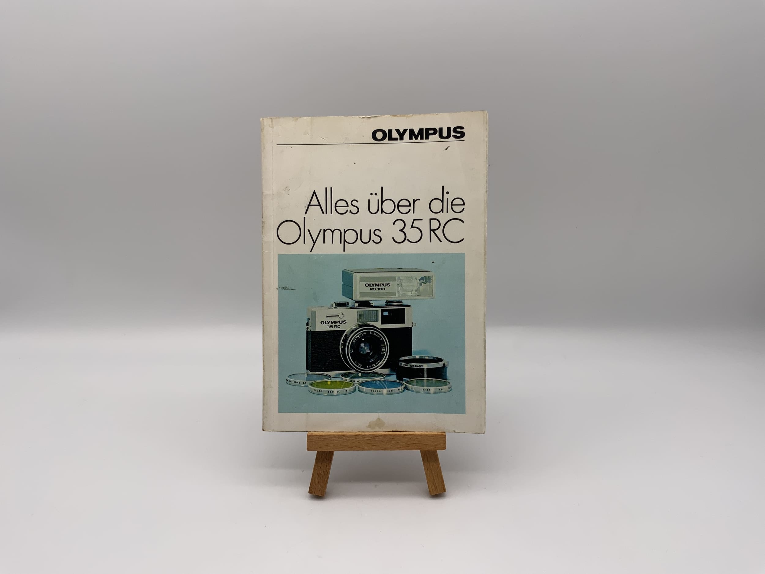 Olympus 35 RC Tout sur le manuel d'instructions du 35RC en allemand