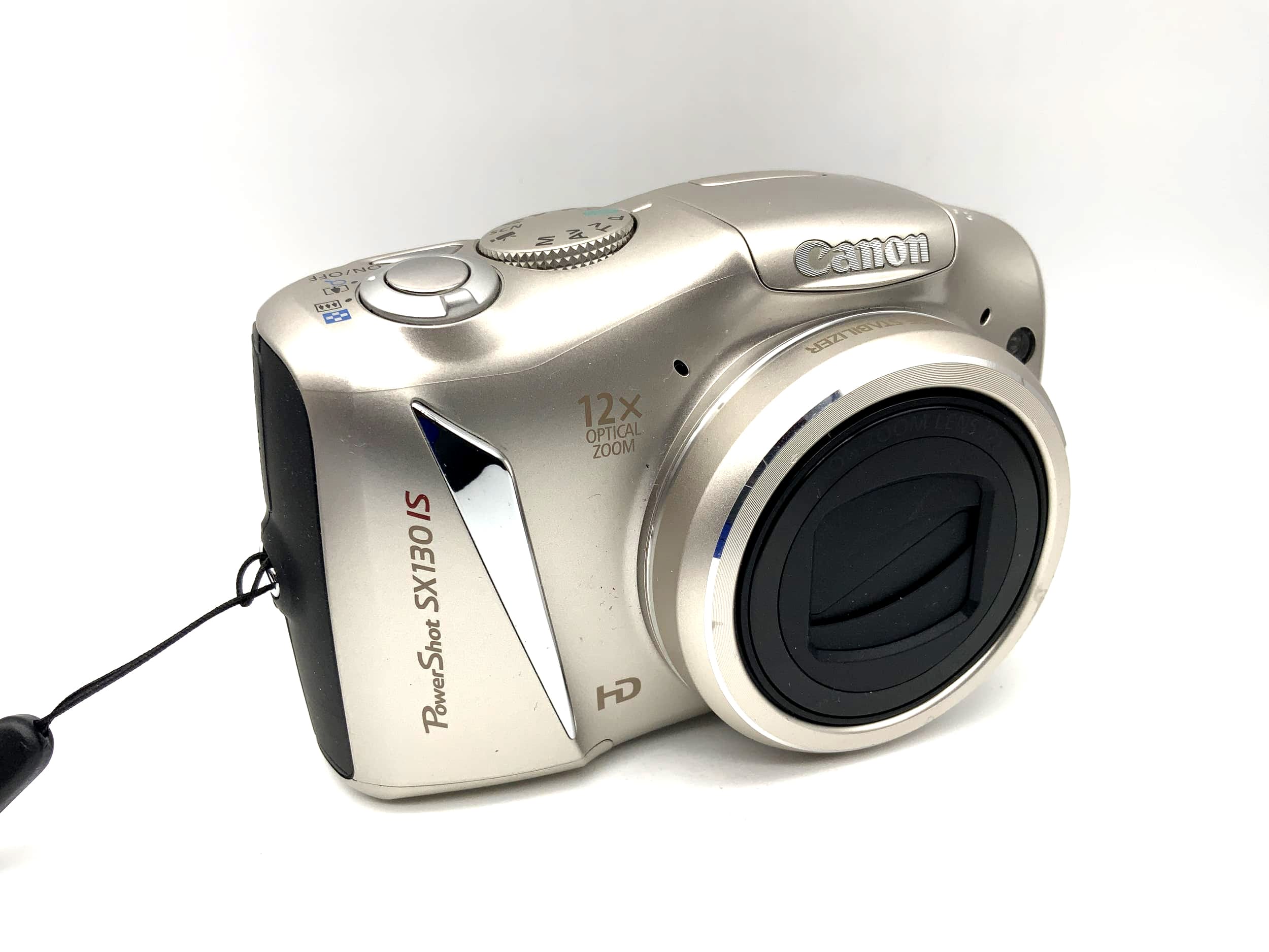 Canon PowerShot SX130 IS 5.0-60.0mm 1:3.4-5.6 HD12x Optical Zoom