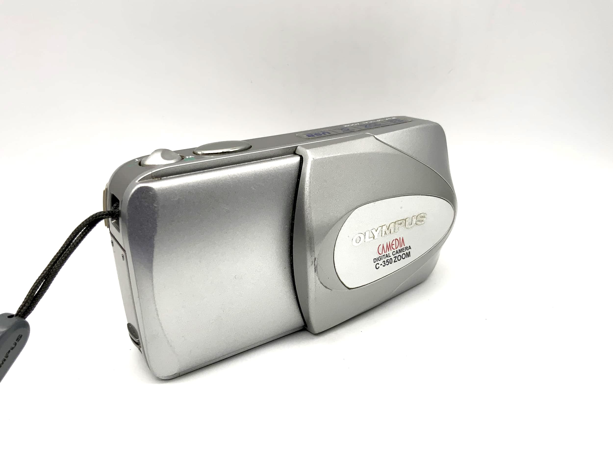 Olympus C-350 Zoom with AF Zoom Lens 5.8-17.4mm 1:3.1-5.2 3.2 MP 3x Optical Zoom