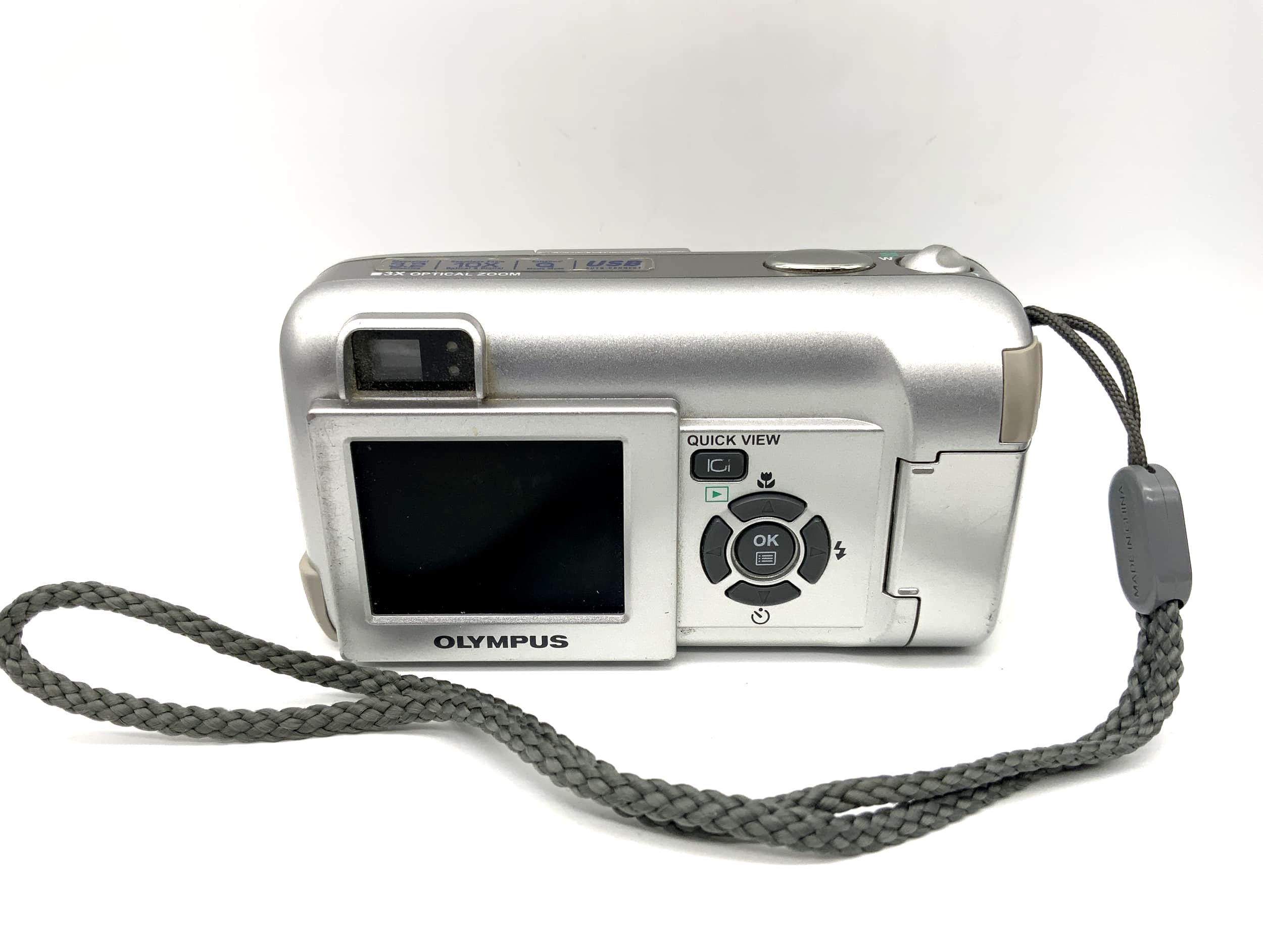 Olympus C-350 Zoom with AF Zoom Lens 5.8-17.4mm 1:3.1-5.2 3.2 MP 3x Optical Zoom