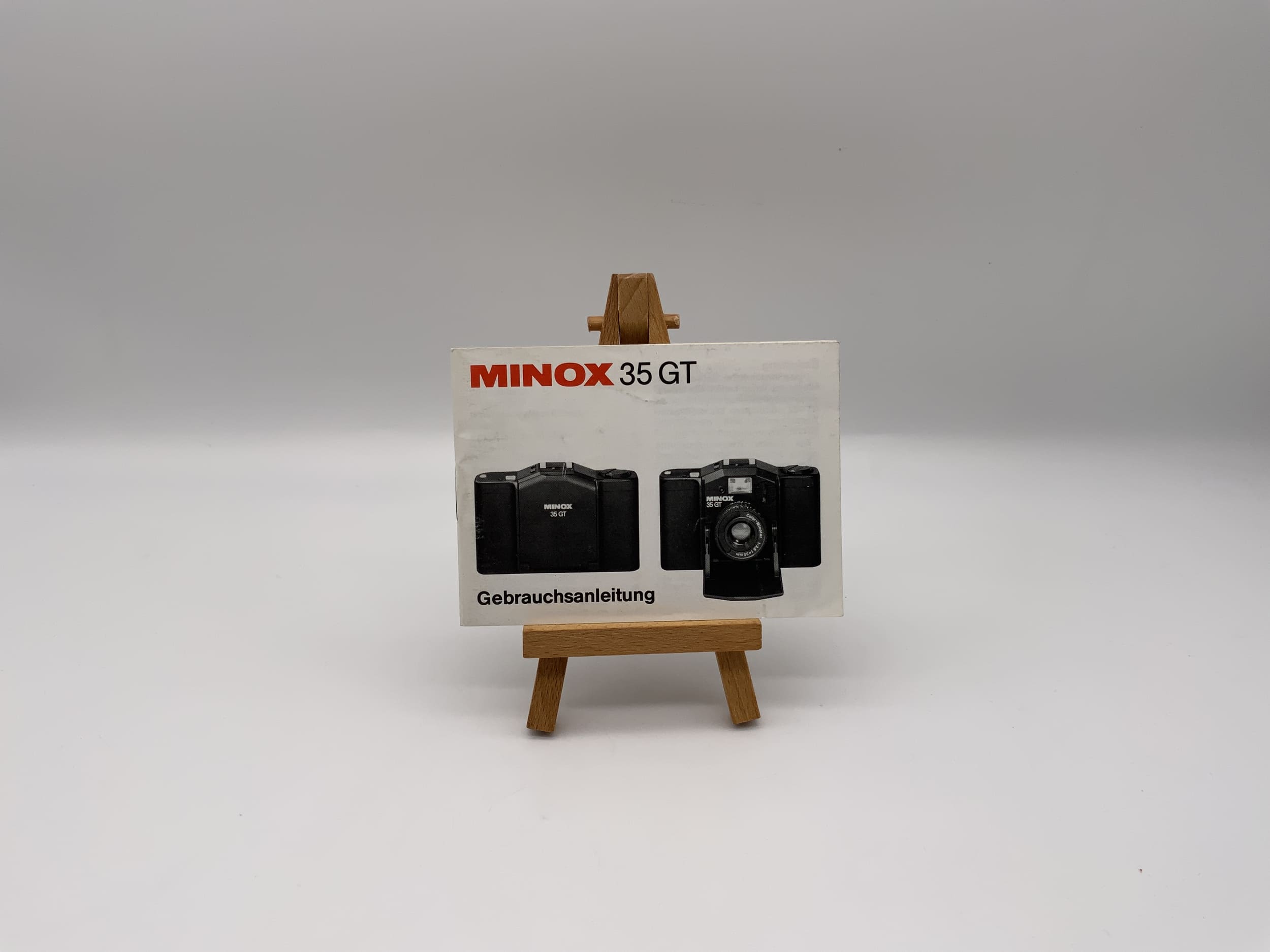 Minox 35 GT Bedienungsanleitung Manual Gebrauchsanweisung Deutsch