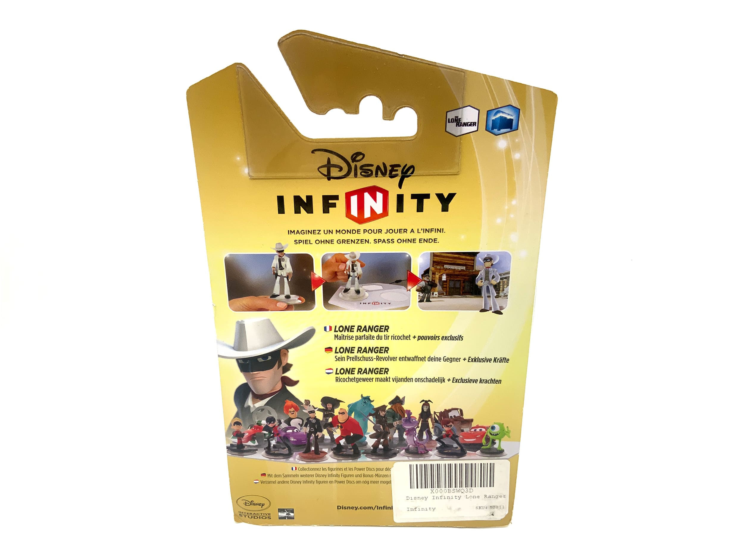 Disney Infinity 1.0 Figur Lone Ranger (Crystal) in OVP