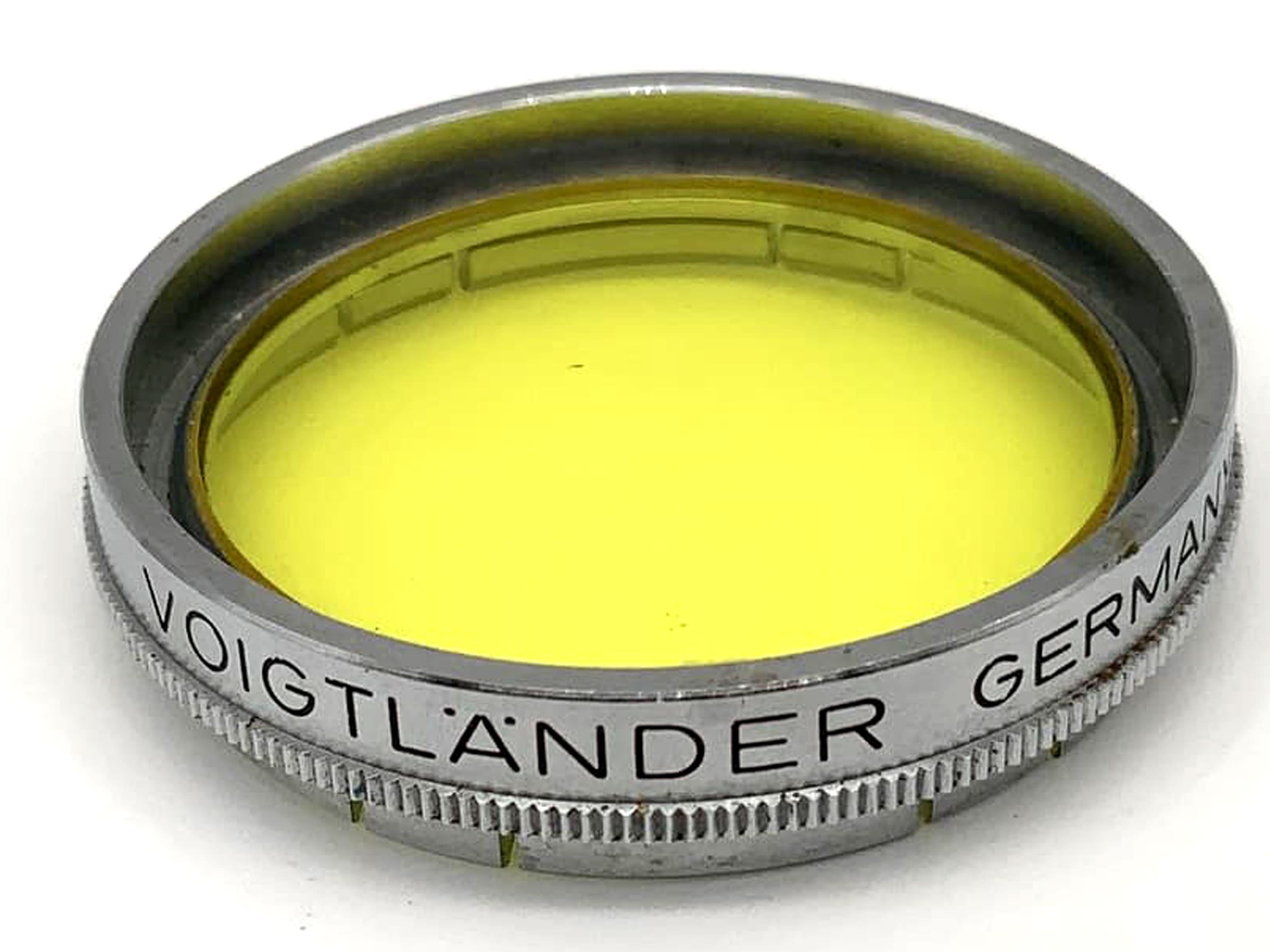 Voigtländer Farbfilter 32mm Gelb Yellow 301/32 AR G 1.5x LW -0,5 Slip On