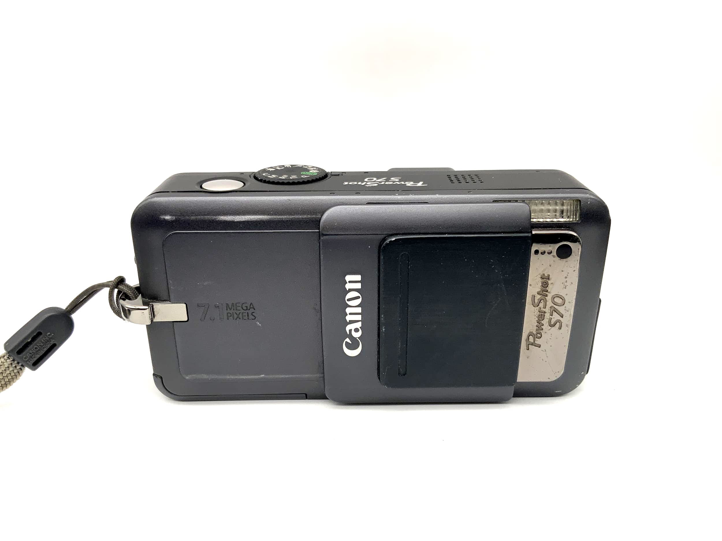 Canon PowerShot S70 mit Zoom Lens 3.6x 5.8-20.7mm 1:2.8-5.3 7.1 MP Ai AF