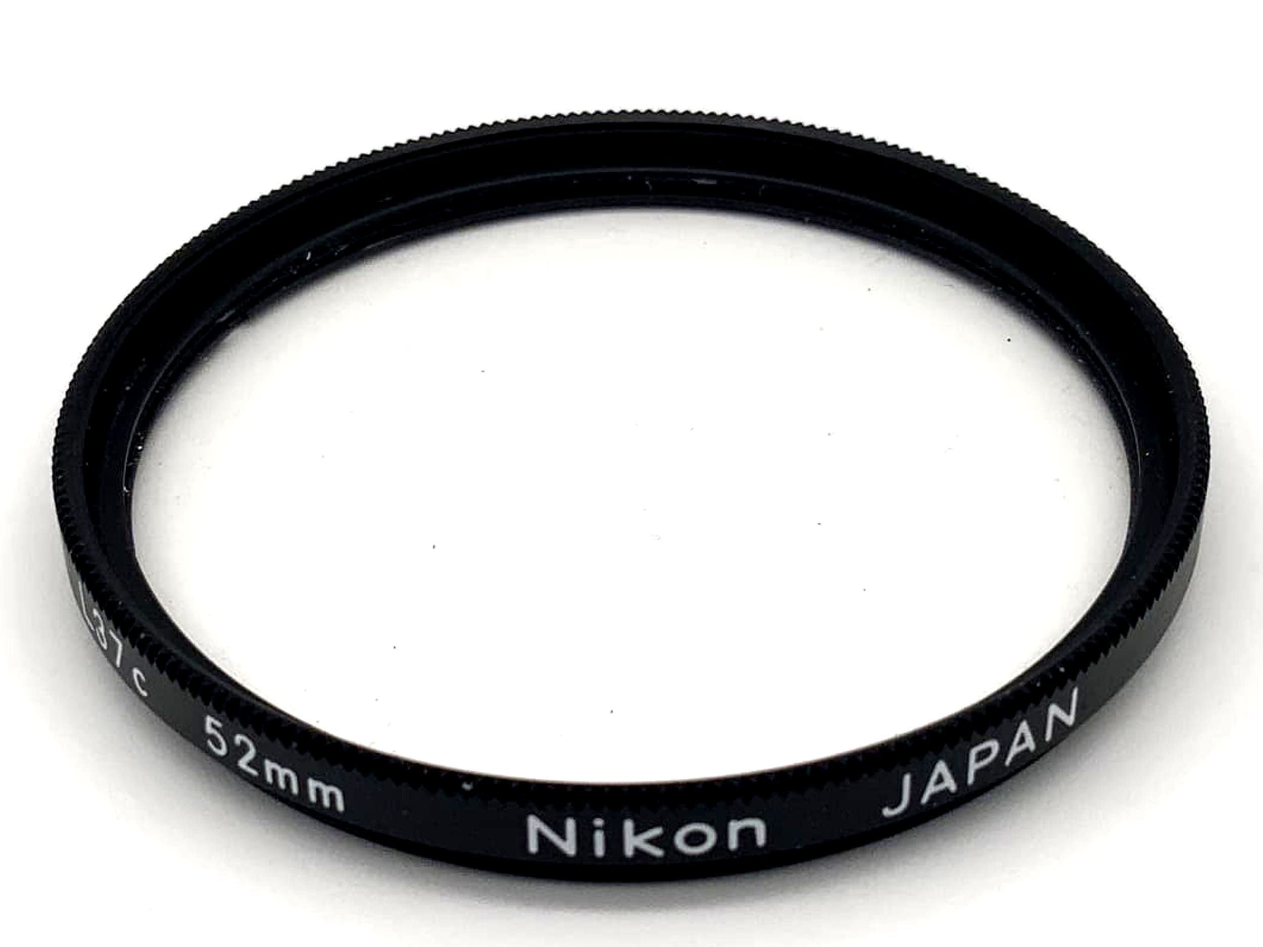 Filtre UV Nikon 52 mm, filetage de filtre circulaire L37c