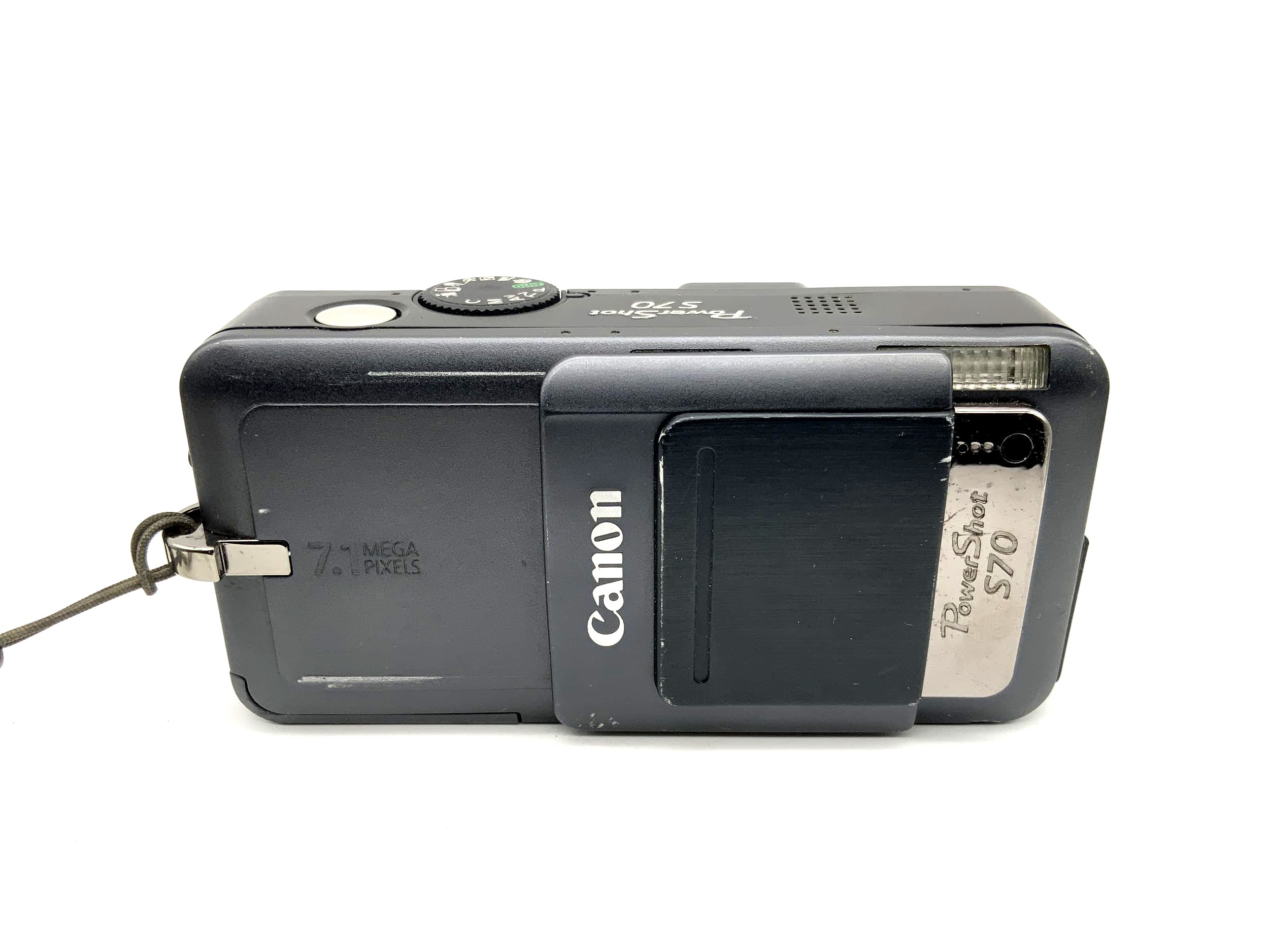 Canon PowerShot S70 mit Zoom Lens 3.6x 5.8-20.7mm 1:2.8-5.3 7.1 MP Ai AF