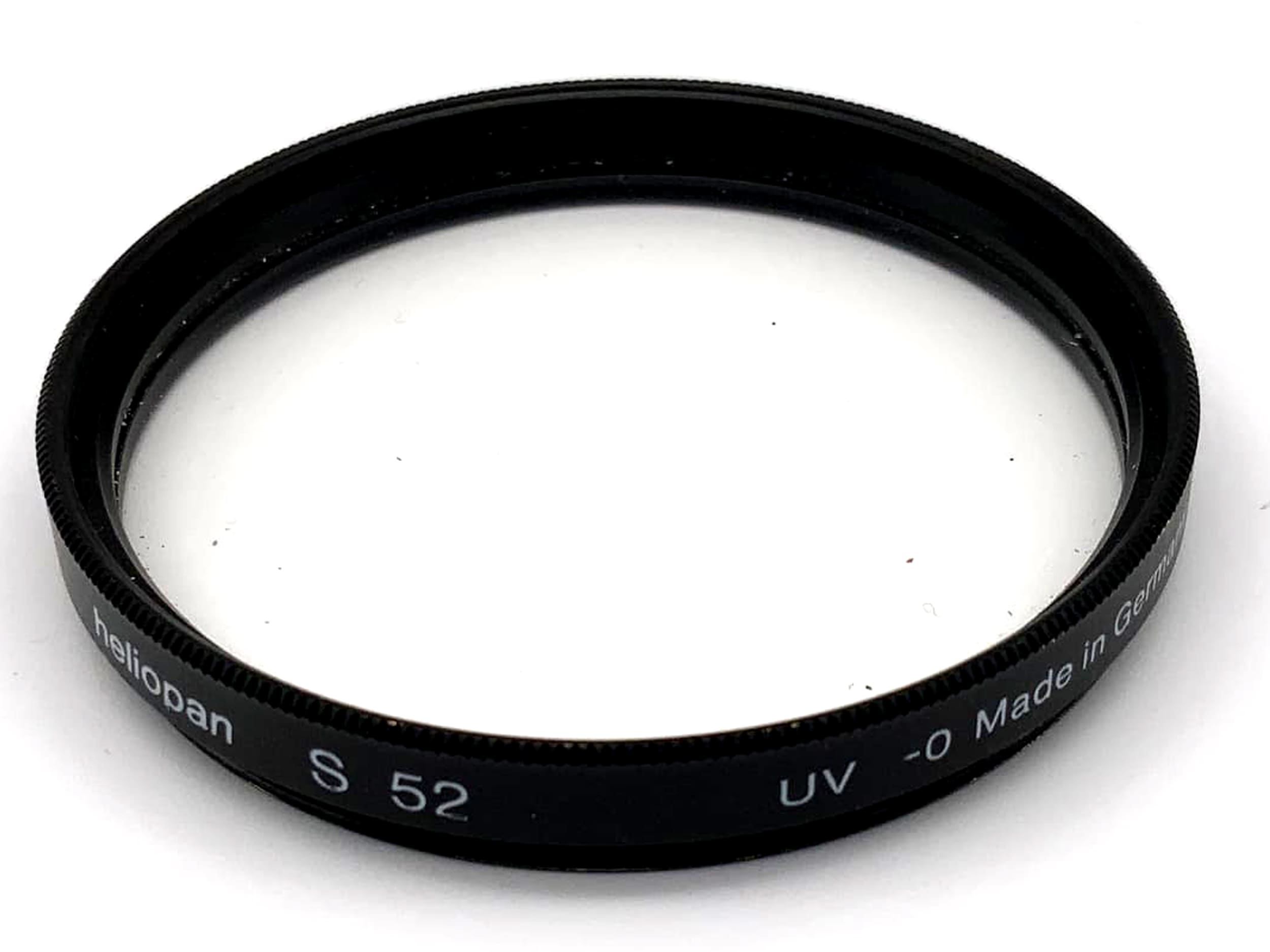 Heliopan UV-Filter 52mm Filter S 52 UV -0 Filtergewinde