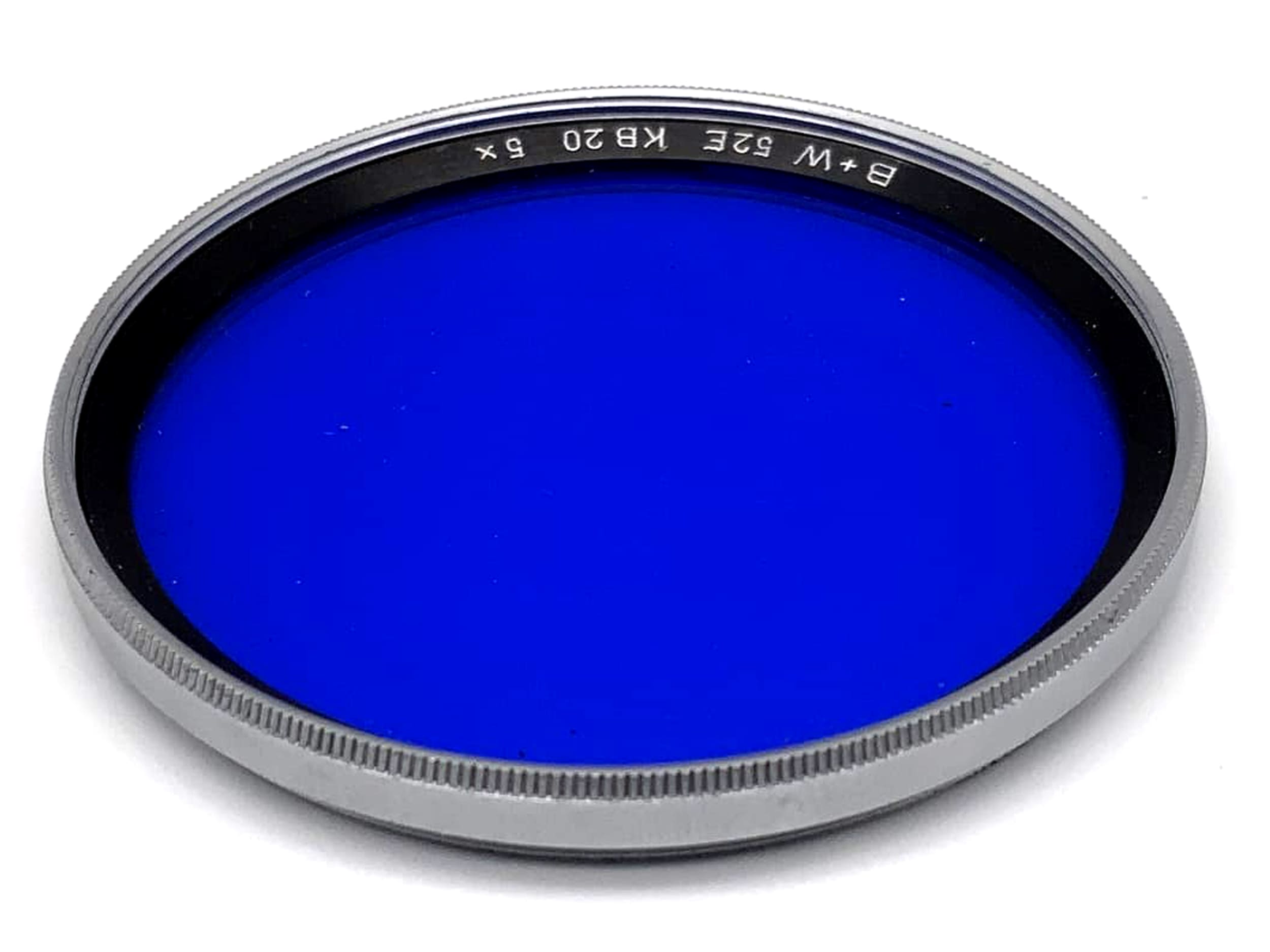 B+W color filter 52mm filter blue 52E KB 20 5x filter thread