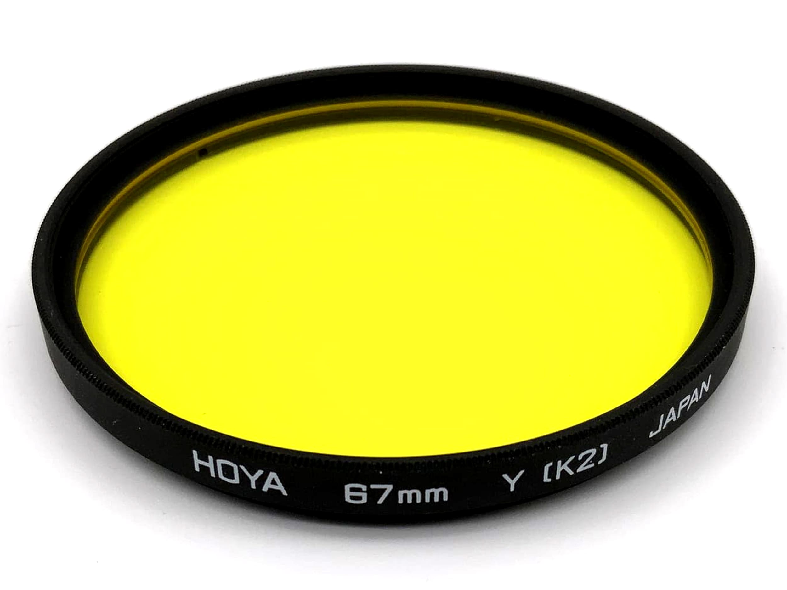 Hoya Farbfilter 67mm Filter Gelb Y (K2) Filtergewinde