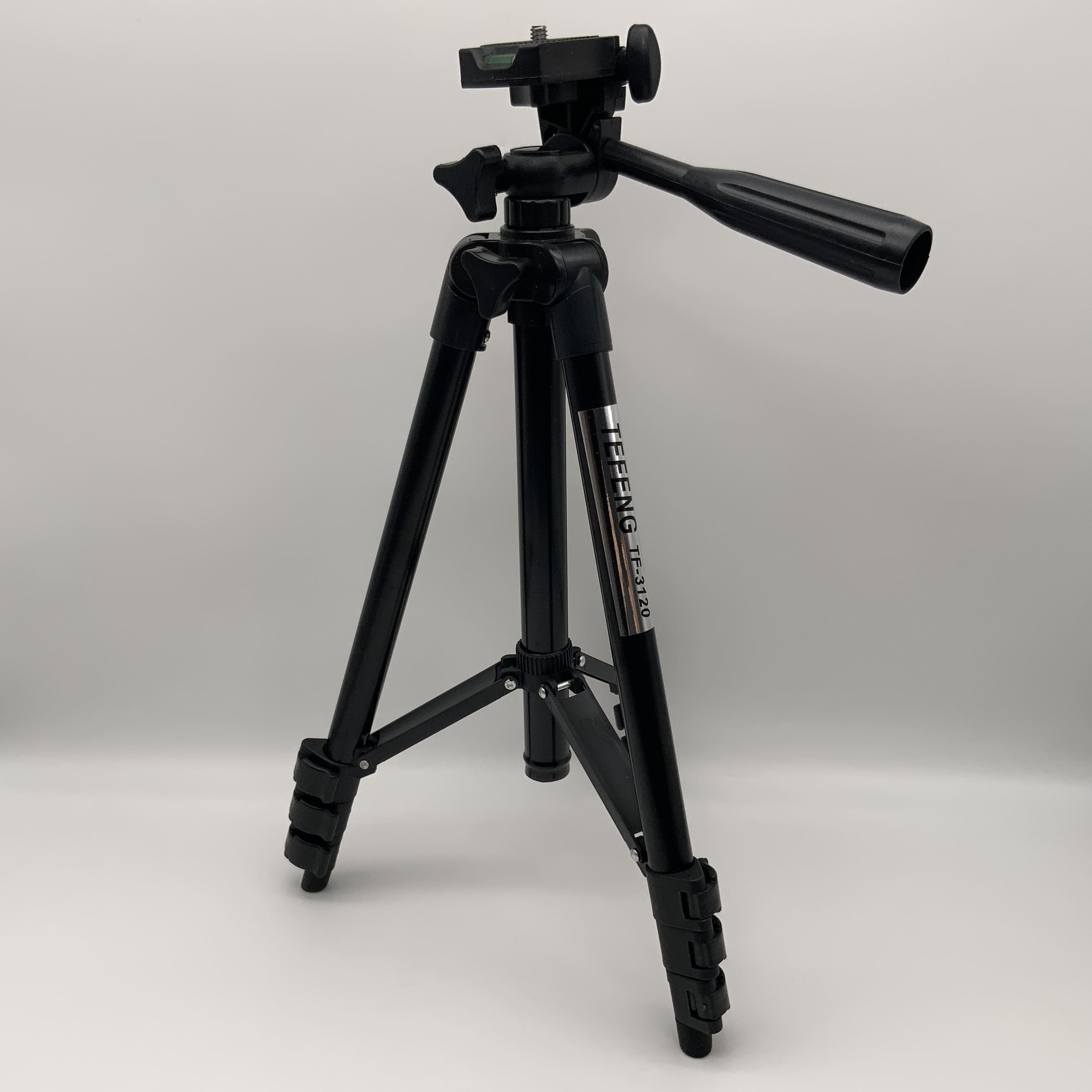 Tefeng TF-3120 Tischstativ schwarz Tripod Dreibein Taschenstativ