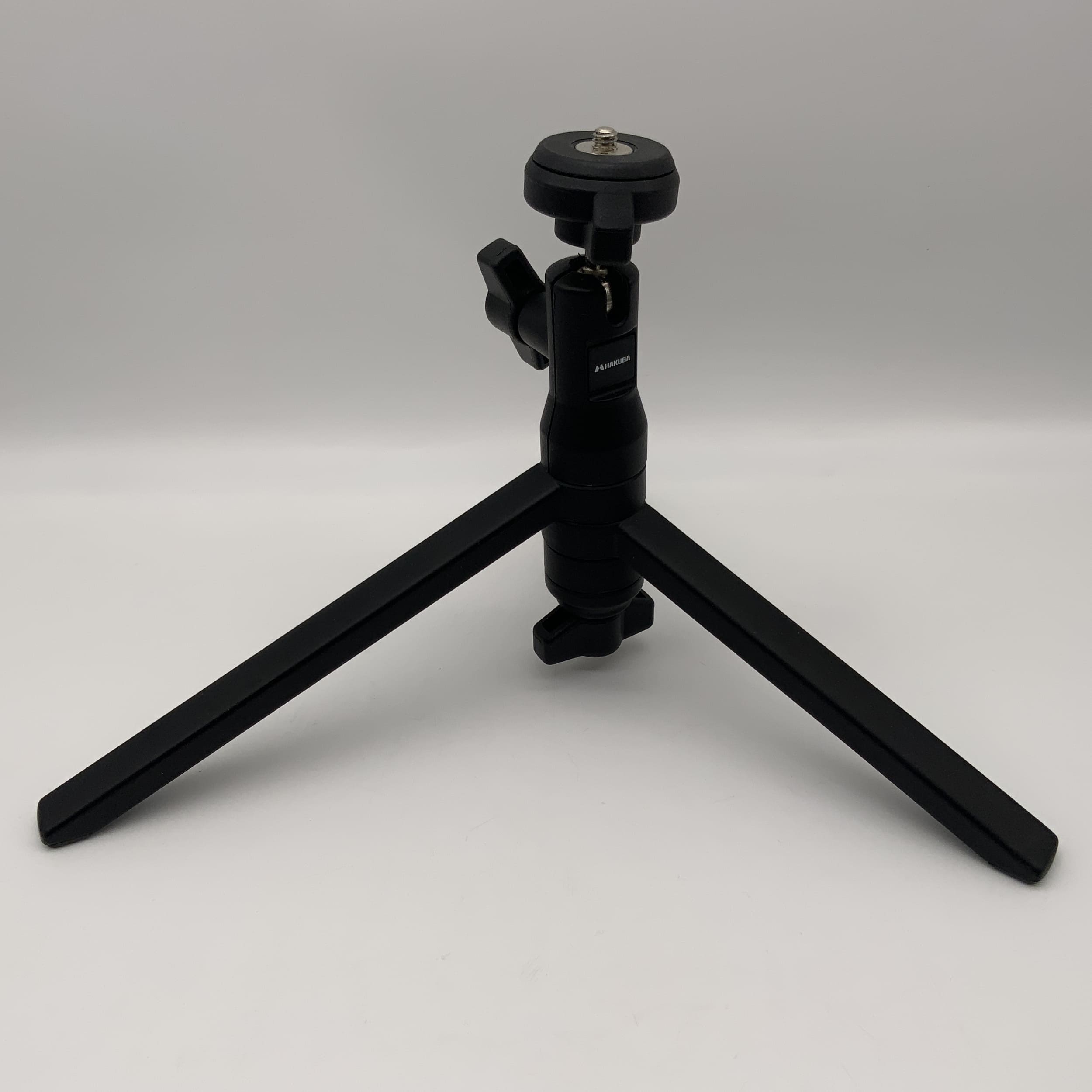 Hakuba Tischstativ schwarz für Polaroid SX-70 mit Kugelkopf Tripod Taschenstativ