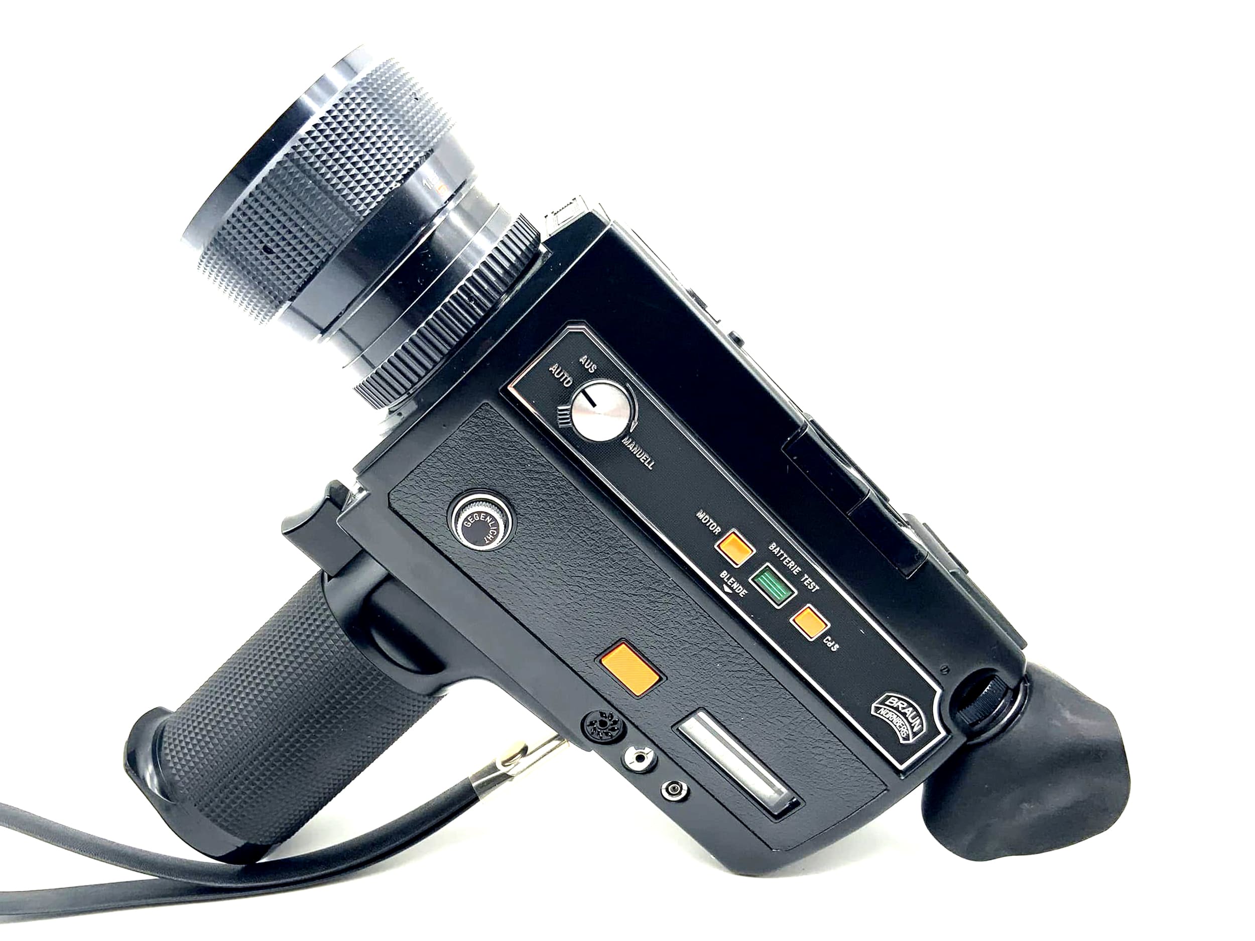 Caméra argentique Braun MZ 864 Macro Stellar Zoom 1.7 8-64 Caméra Super 8