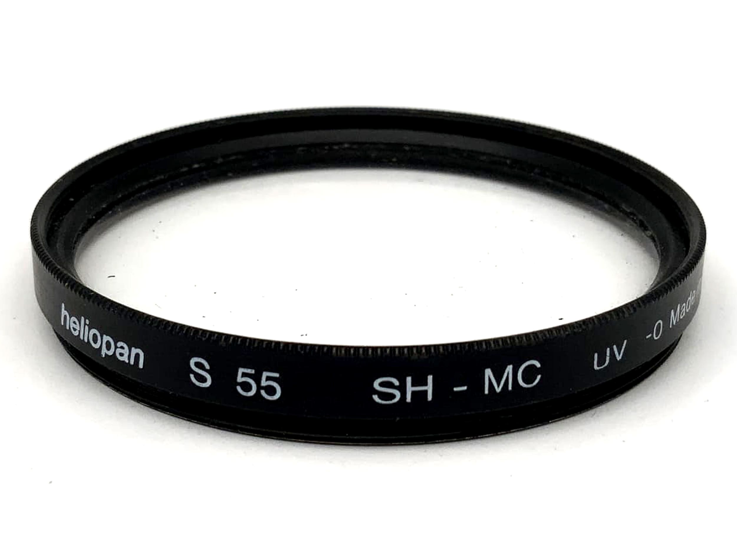 Filtre UV Heliopan SH-MC Filtre UV-0 Filtre circulaire 55 mm Filetage M55