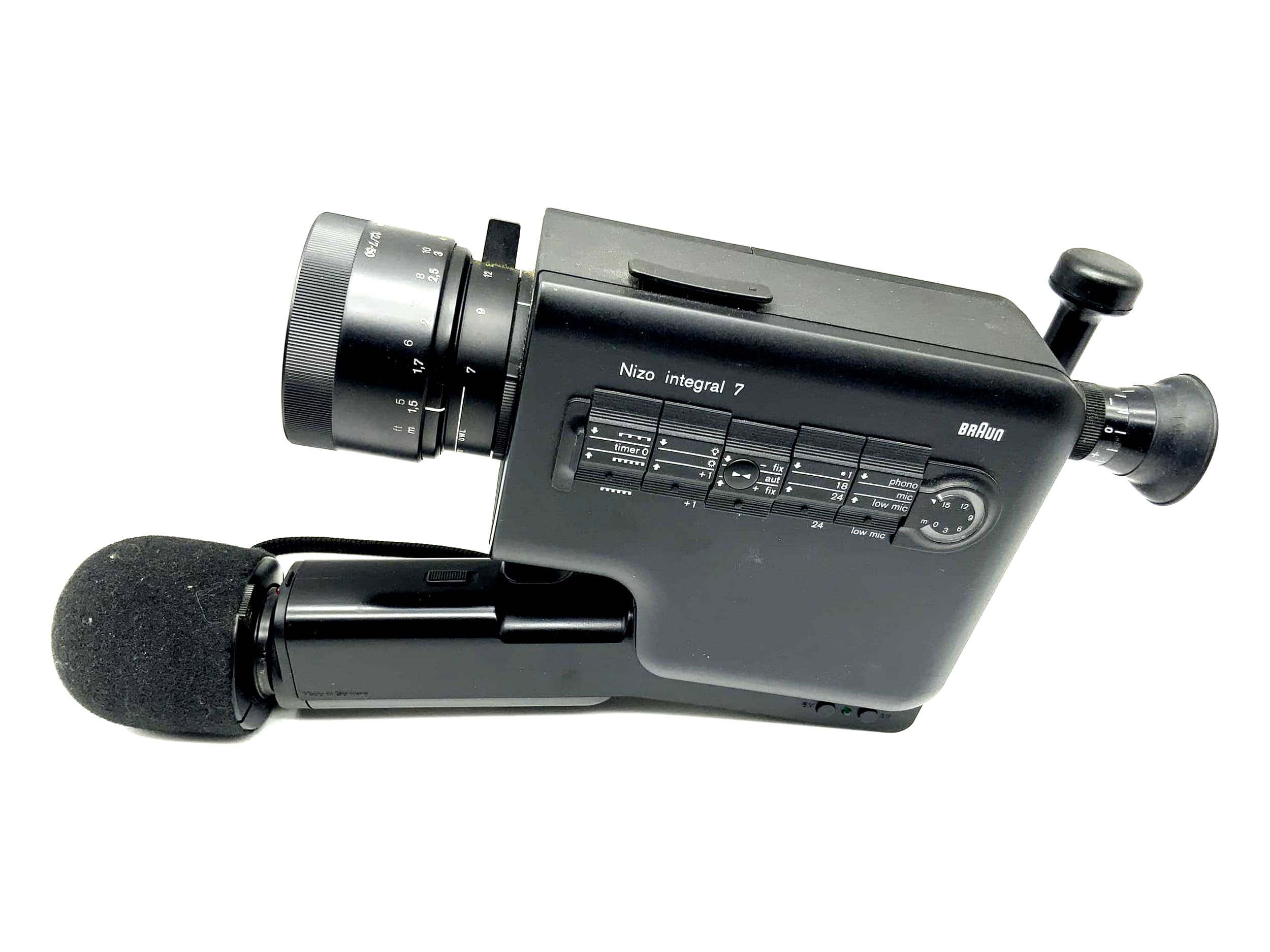 Caméra de cinéma Braun Nizo Integral 7 Caméra Super 8 !Défaut !