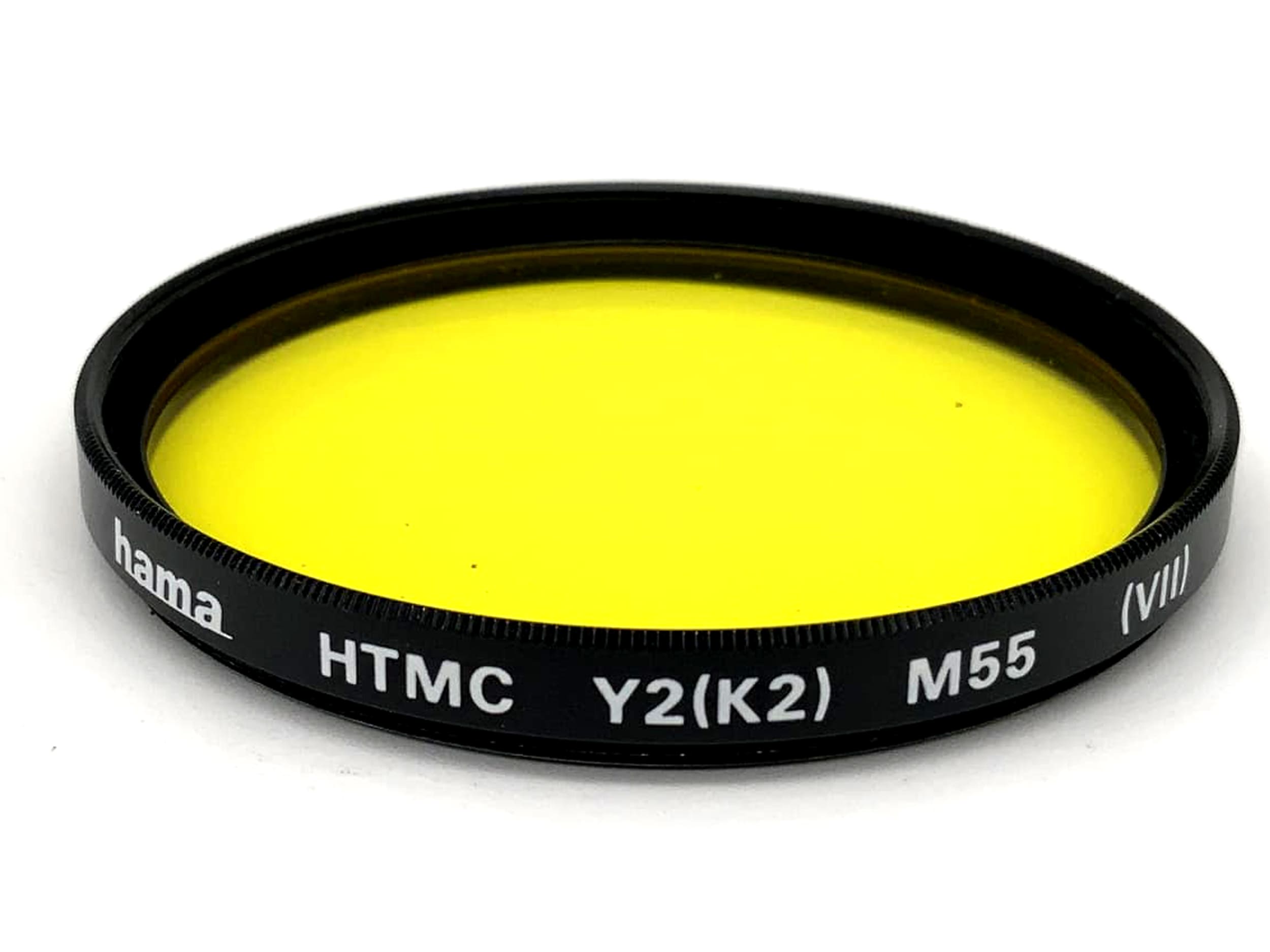 Hama color filter HTMC Y2(K2) M55 (VII) filter 55mm circular filter thread M55