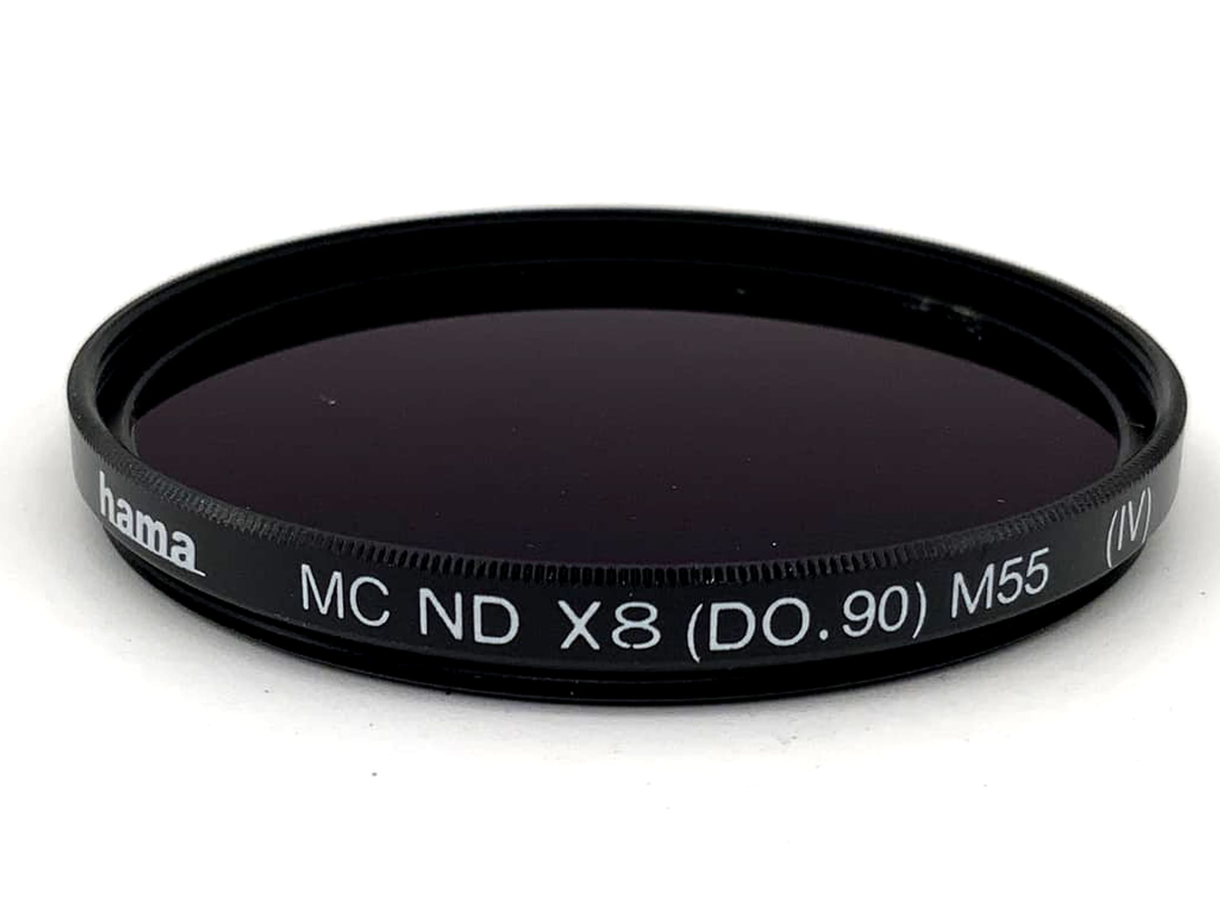 Hama Graufilter MC ND X8 (DO.90) M55 (IV) Filter 55mm Kreisförmig M55