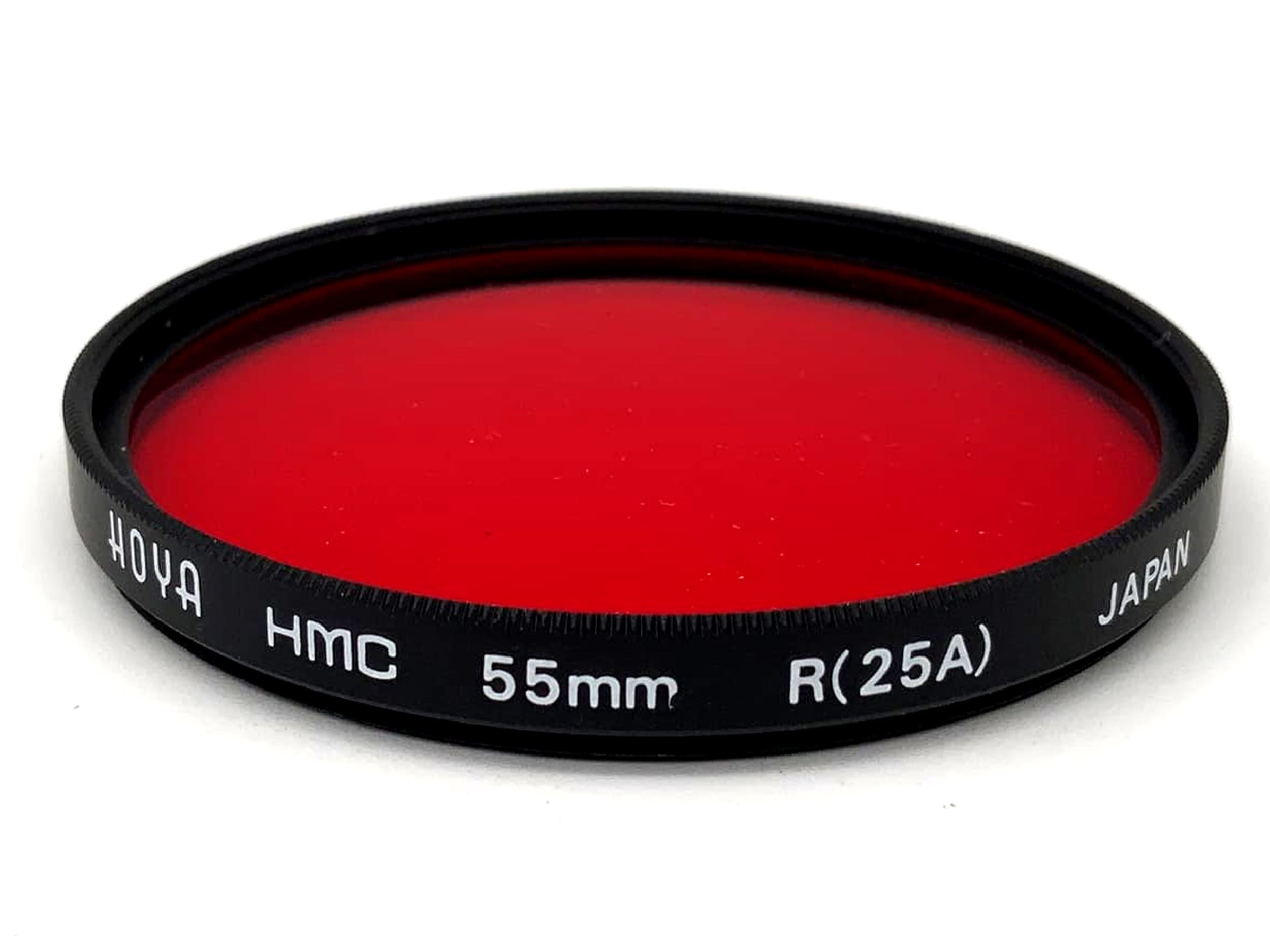 Hoya Color Filter HMC R(25A) Red Filter 55mm Circular Filter Thread M55