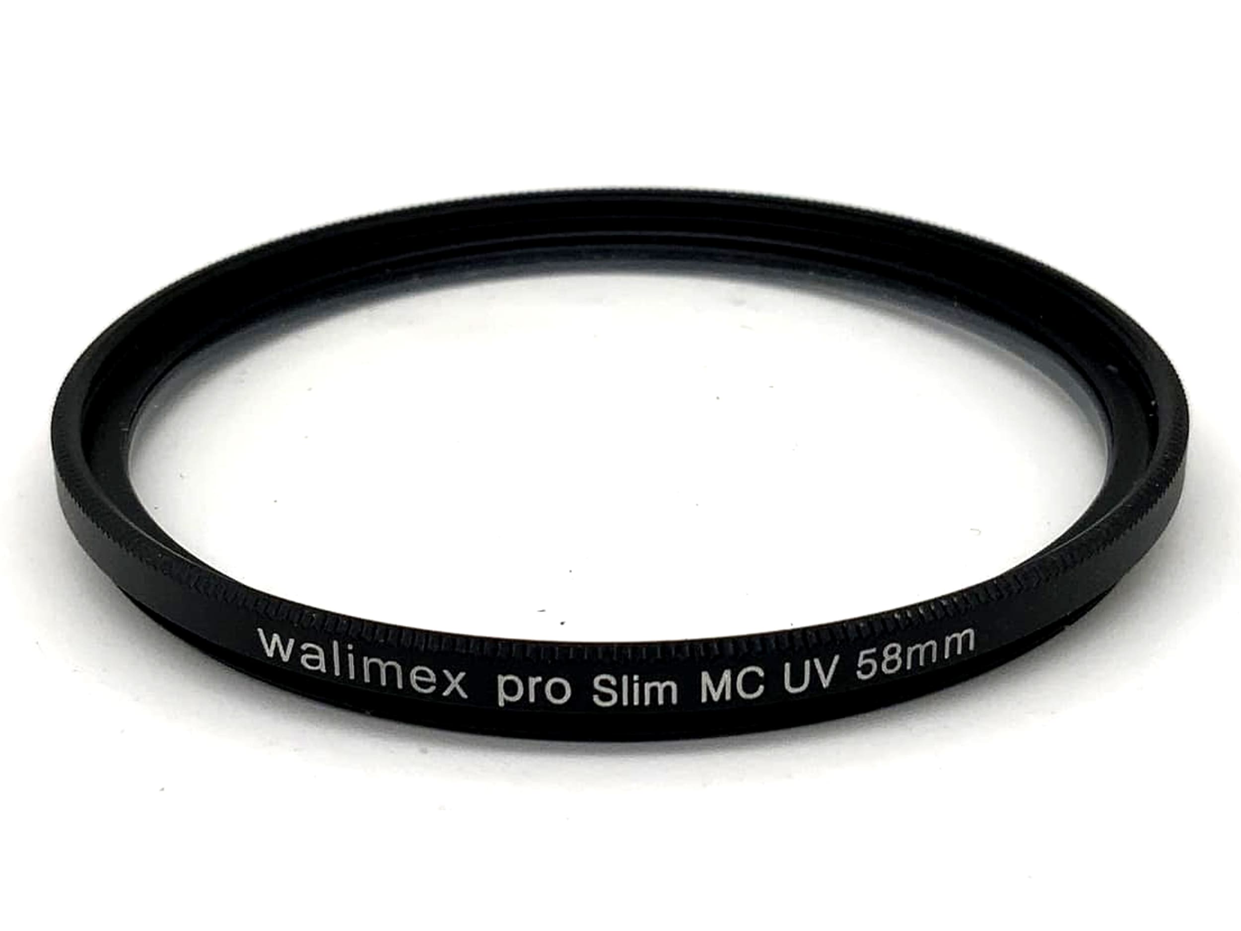 Filtre UV Walimex Pro Slim MC 58 mm, filtre circulaire, filetage M58