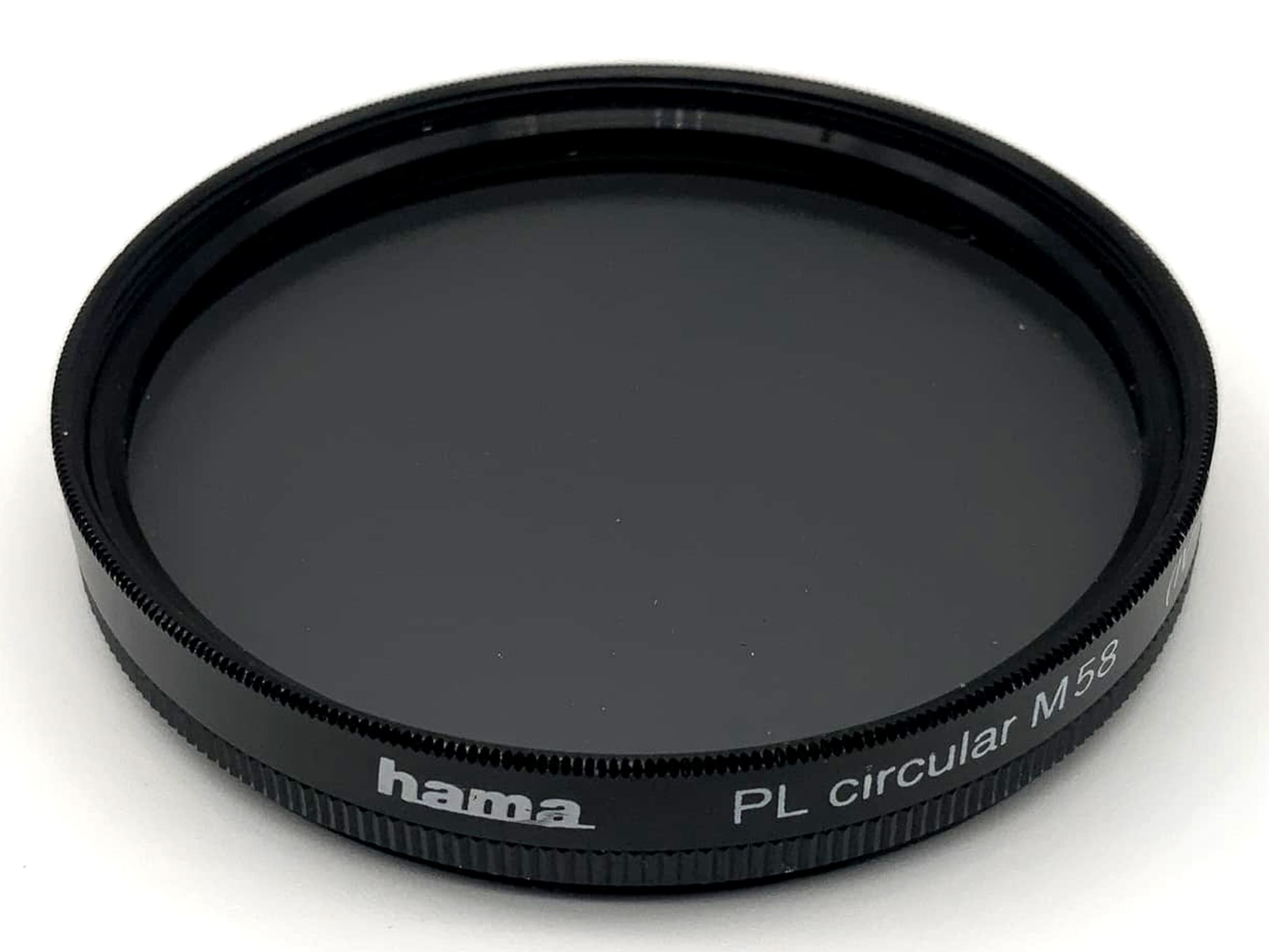 Hama Polfilter 58mm Filter PL circular (IV) Kreisförmig Filtergewinde