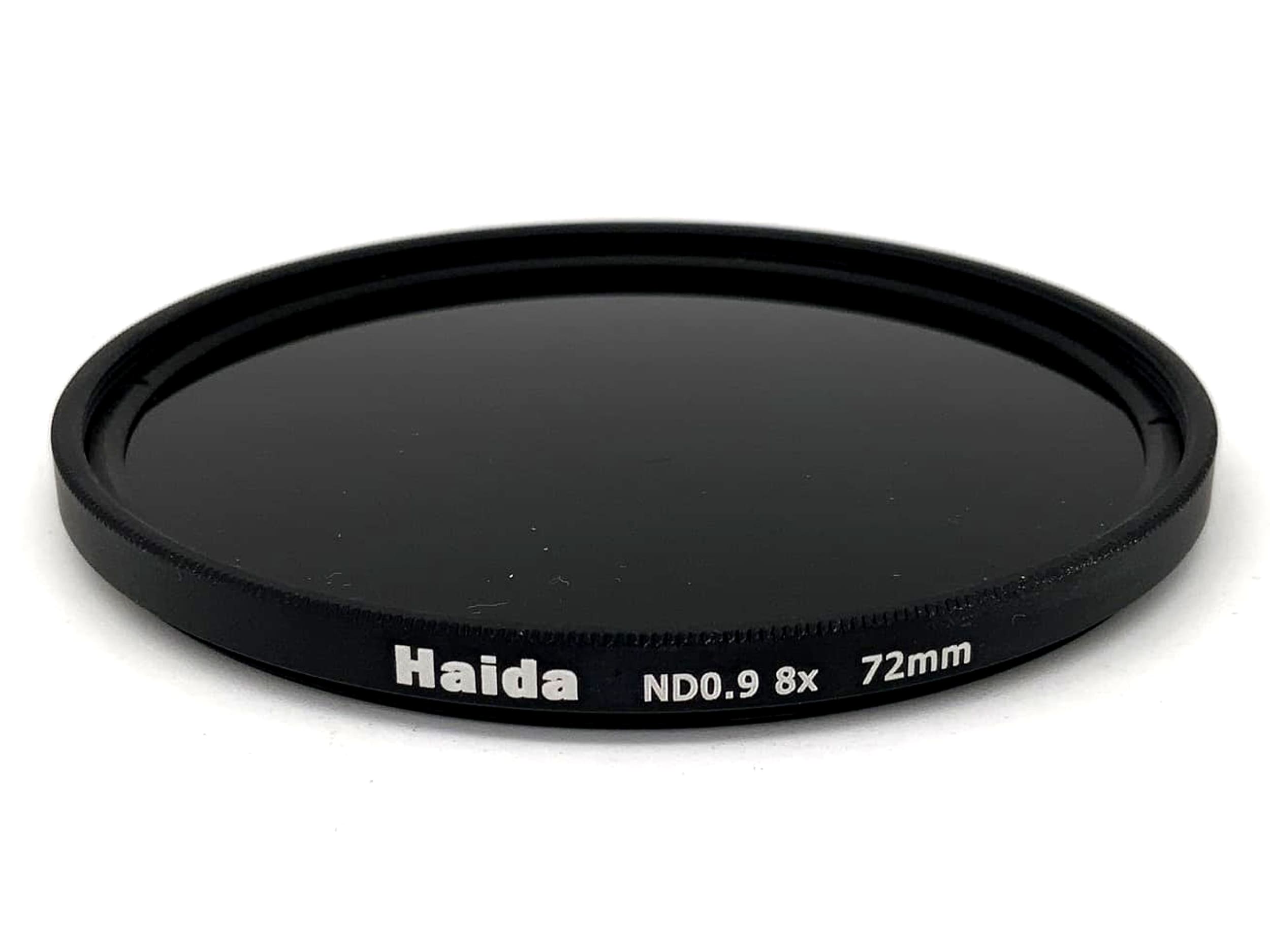 Filtre gris Haida ND0.9 (8x) Filtre circulaire 72 mm Filetage M72