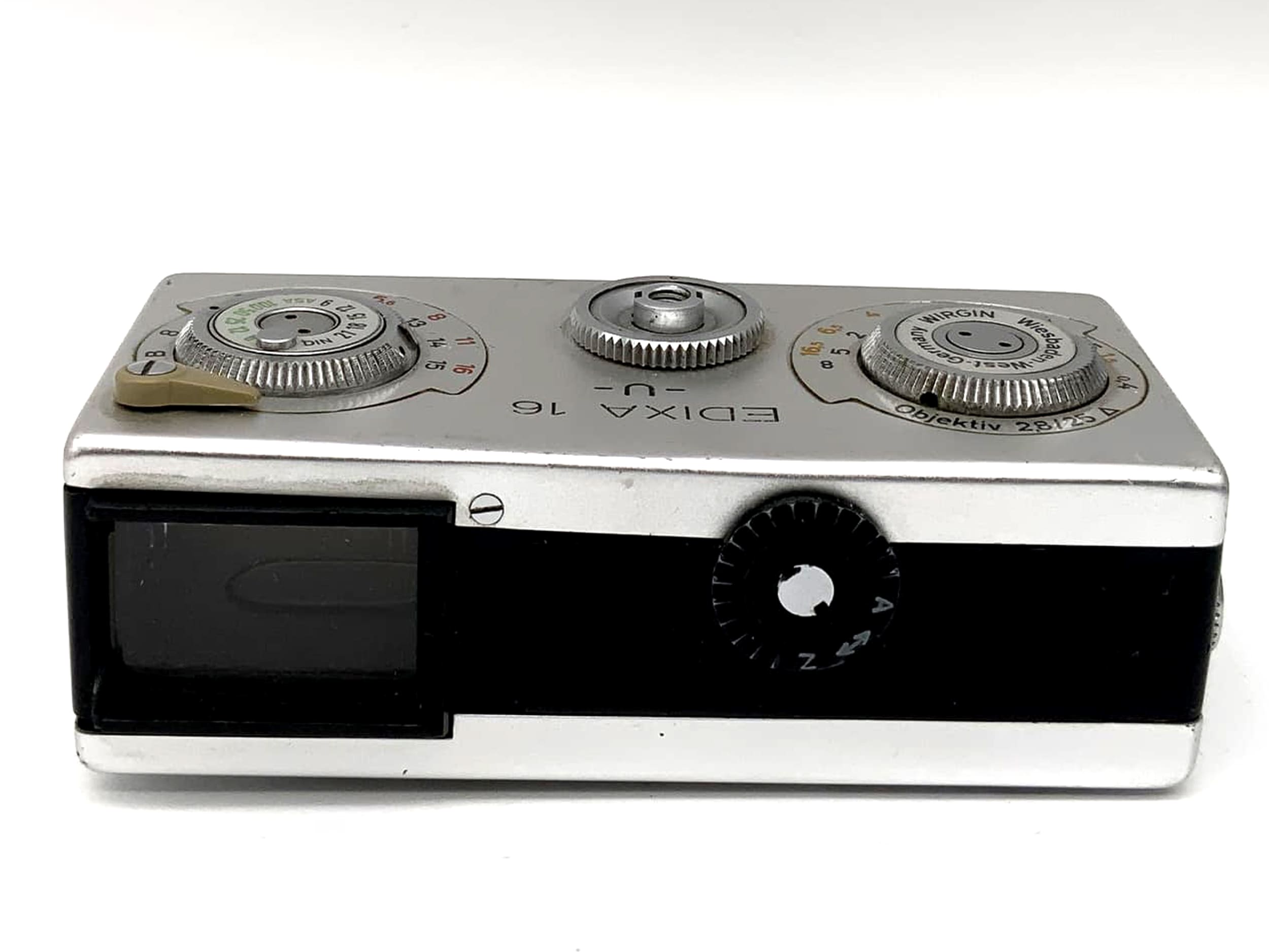 EDIXA 16 U miniature camera with 1:2.8 25mm miniature camera spy cam analog camera