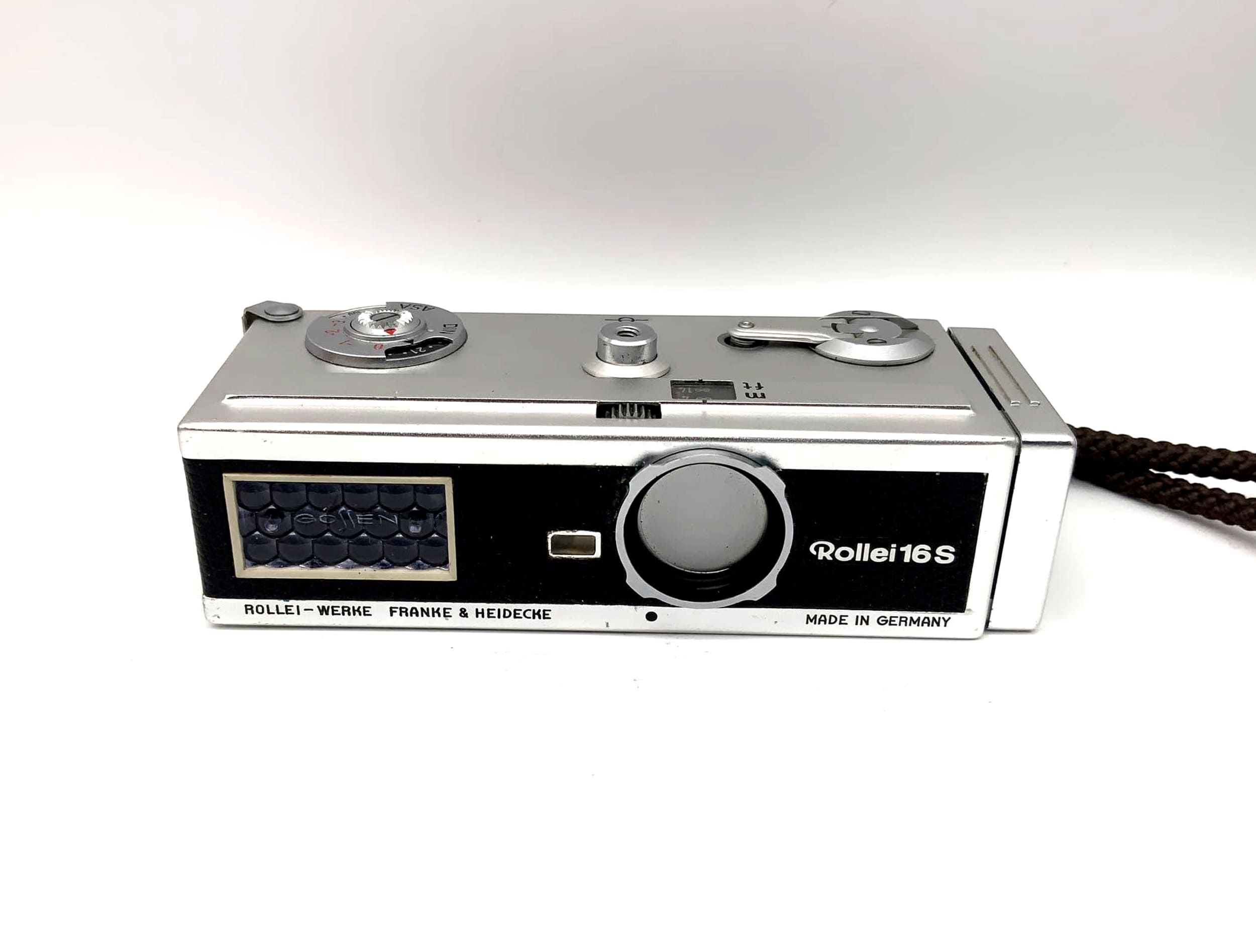 Rollei F&H 16s miniature camera, small format camera, spy cam, analogue camera
