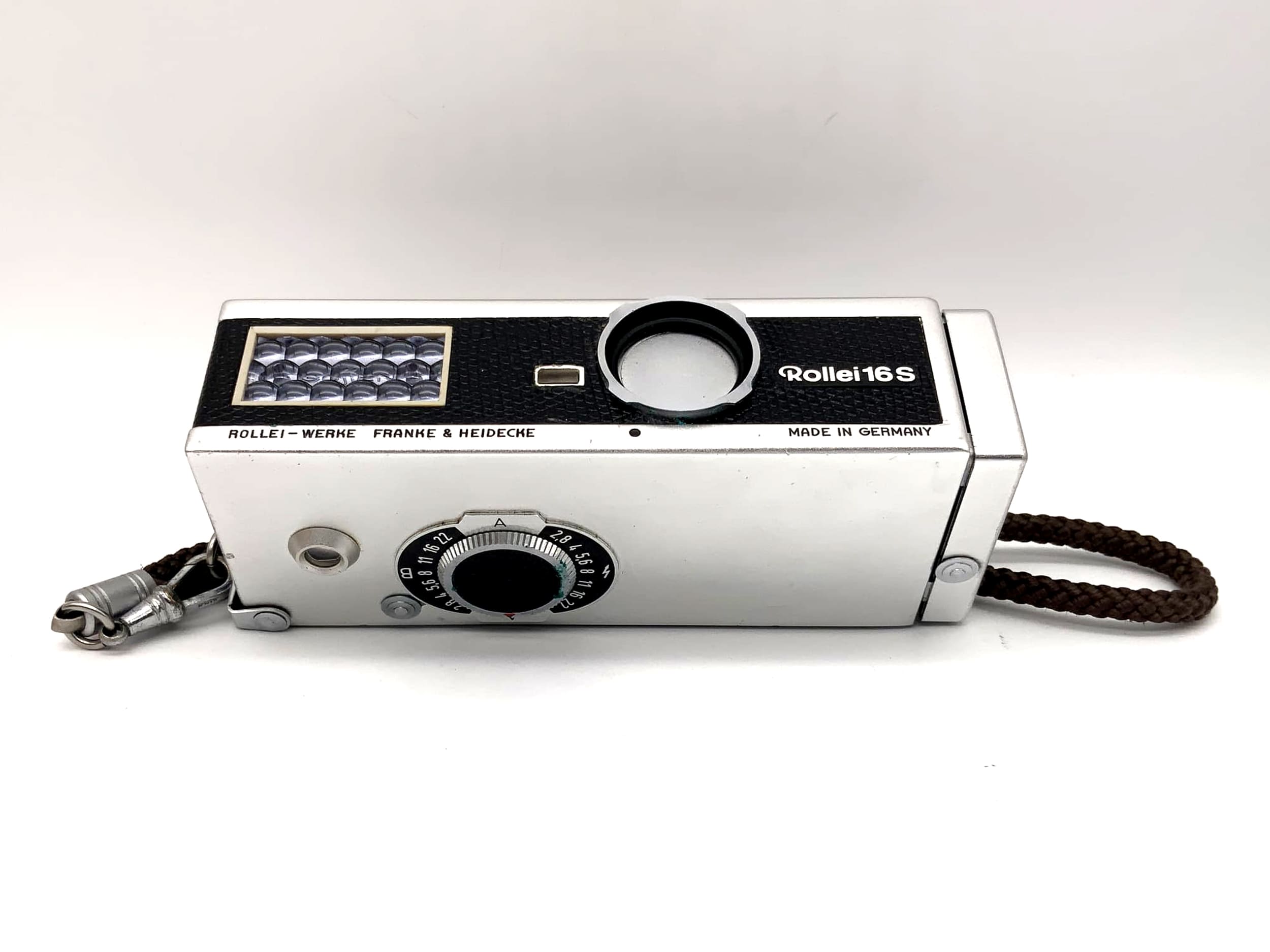 Rollei F&H 16s miniature camera, small format camera, spy cam, analogue camera