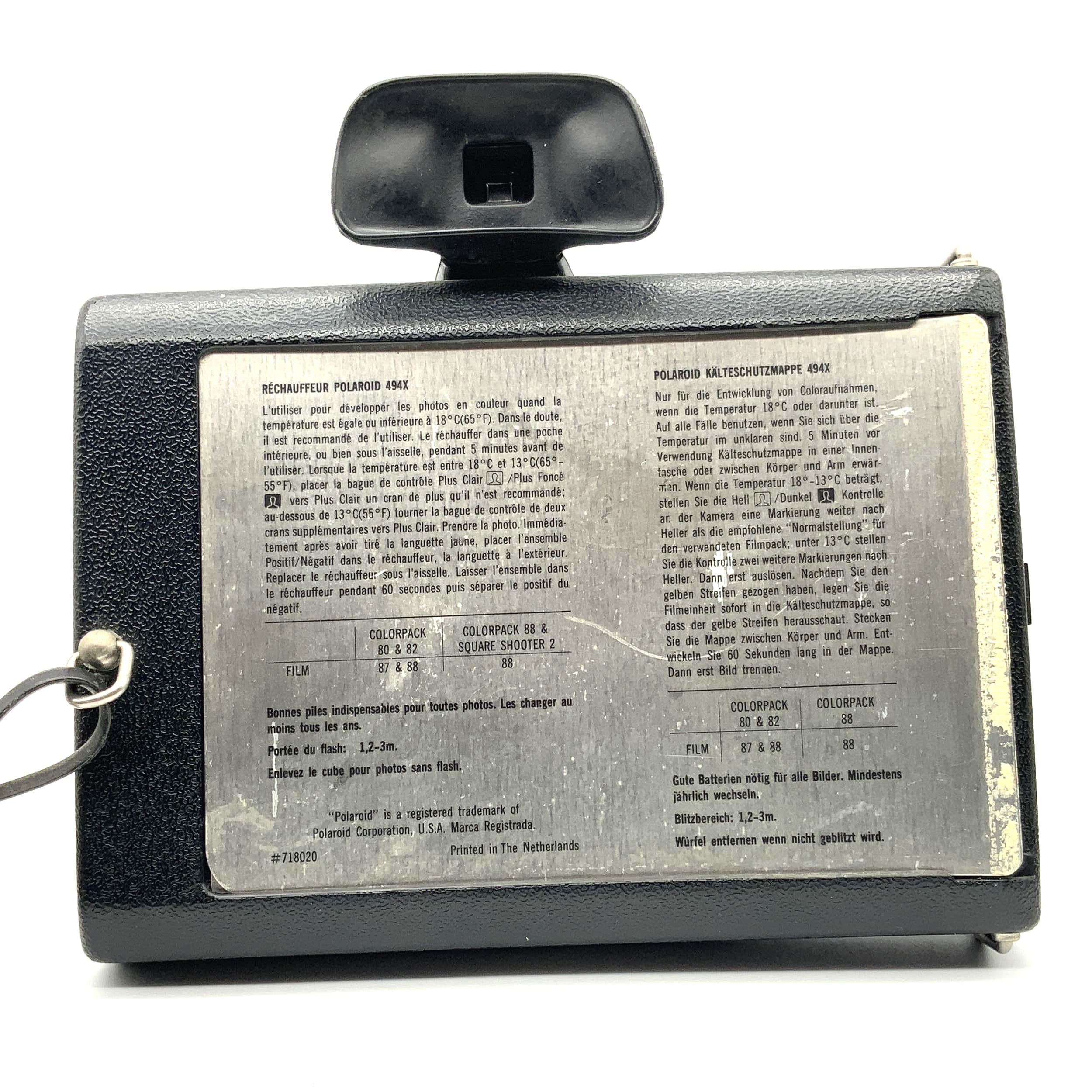 Appareil photo instantané Polaroid Colorpack 88 Film Polaroid Land Camera 88
