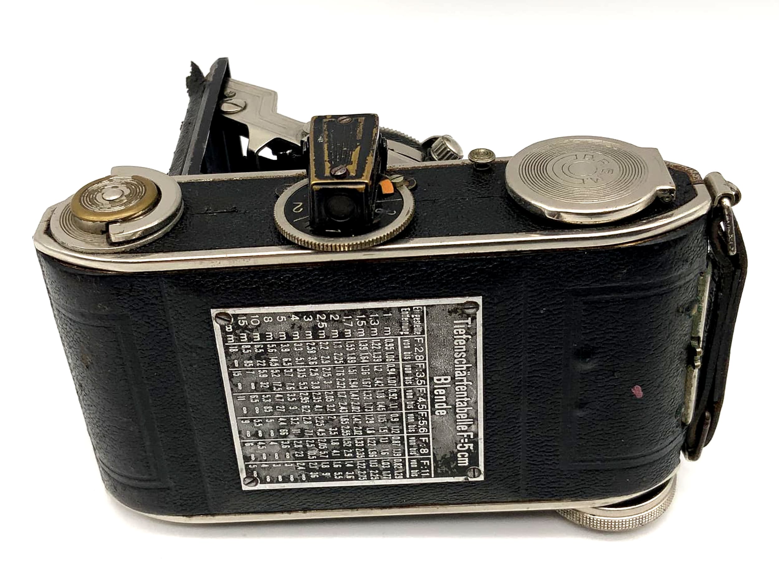 Balda Baldina avec Schneider Kreuznach Xenar f:3,5 F=5cm !Le rabat ne se ferme pas !