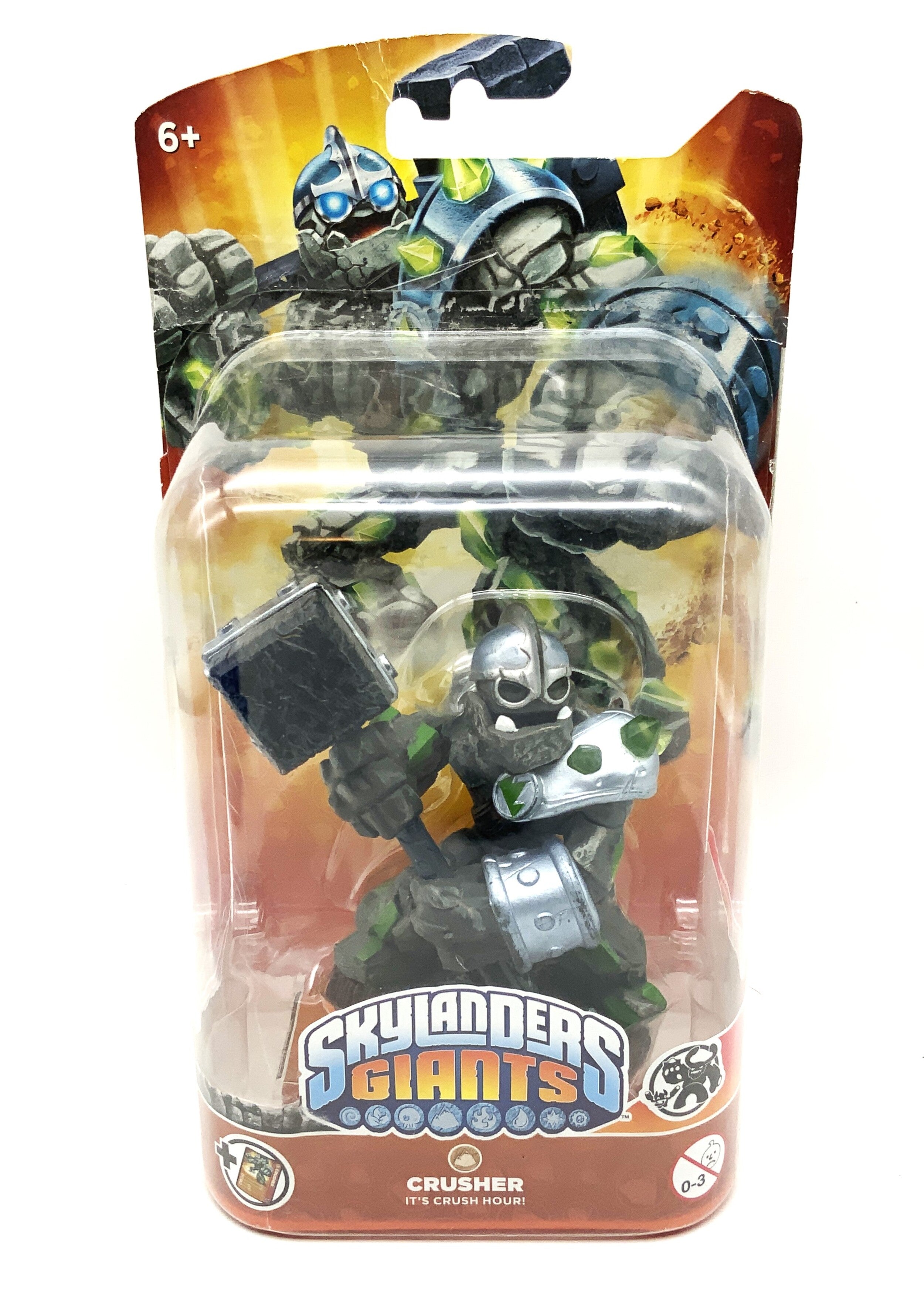 Skylanders Giants Crusher in OVP Kleber löst sich leicht