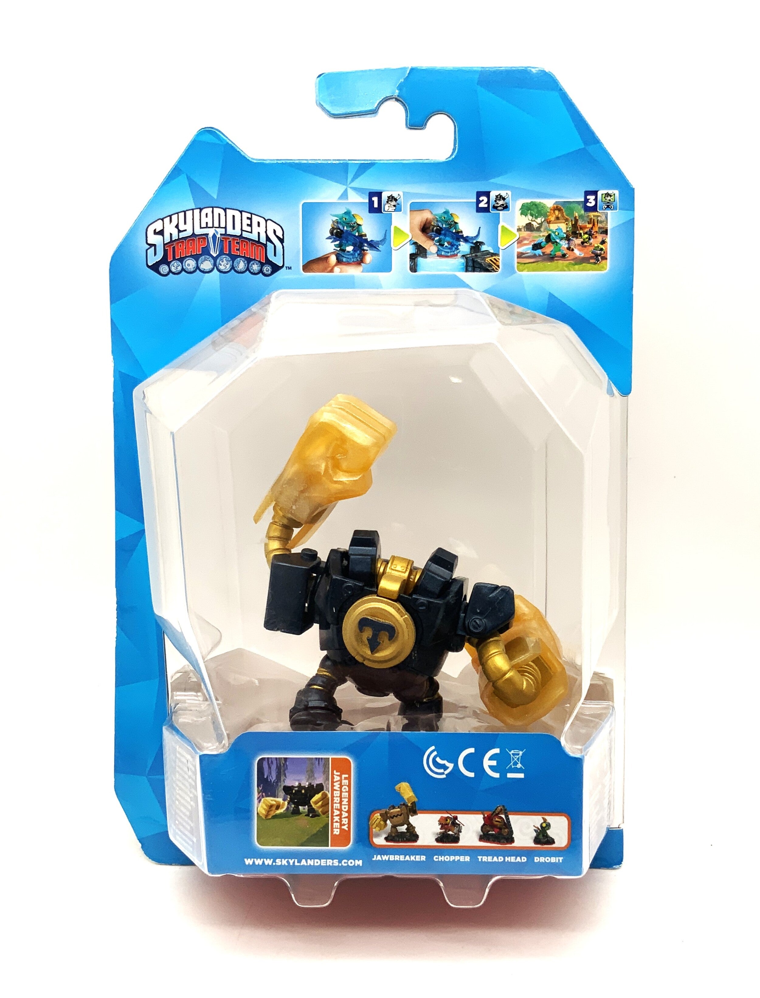Skylanders Trap Team Legendary Jawbreaker in original packaging
