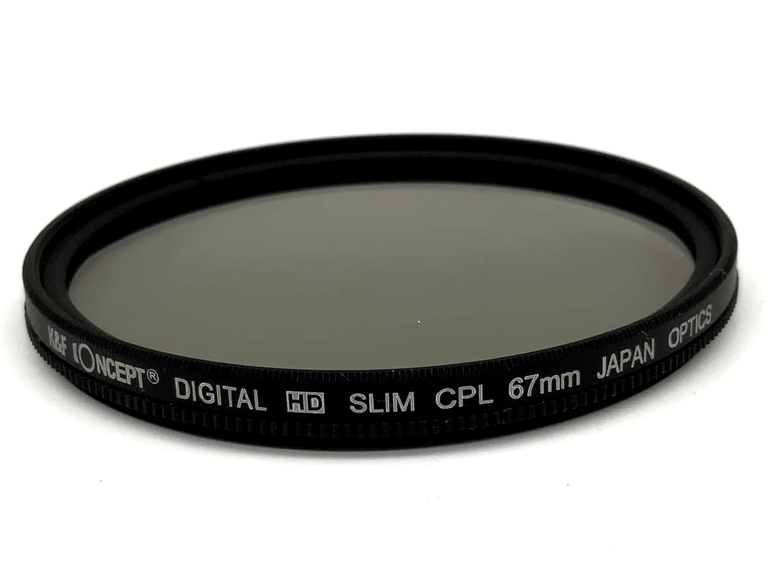 K&F Concept Polarizing Filter Digital HD Slim CPL Optics Filter 67mm Circular M67
