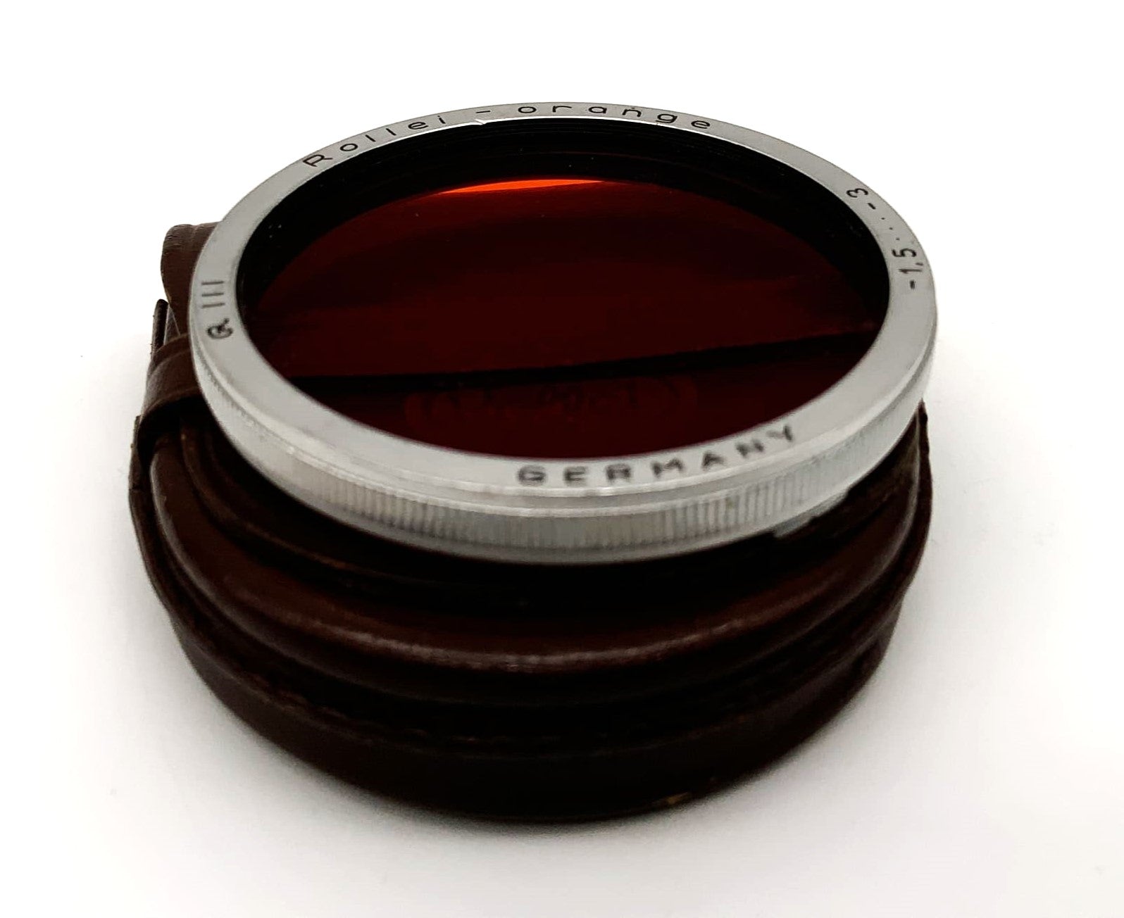 Rollei Color Filter Orange -1.5…-3 for Rolleiflex RIII Filter Bayonet III