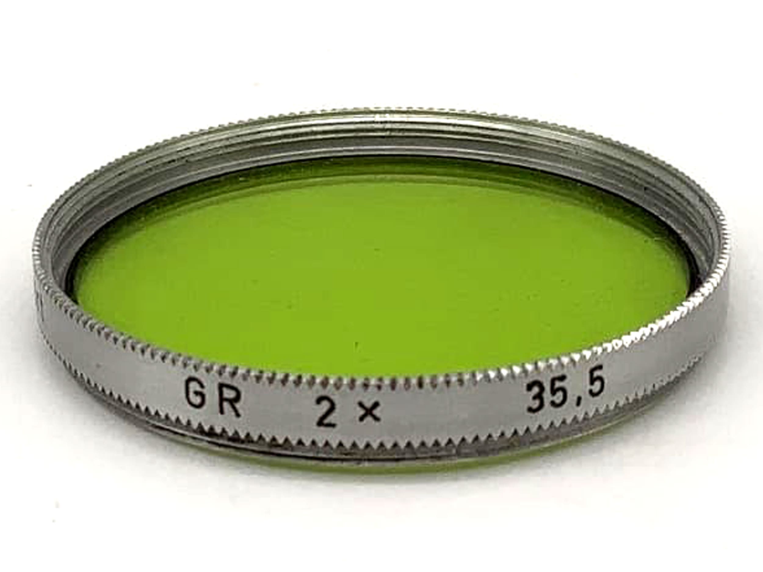 Carl Zeiss Color Filter Green GR 2x Filter 35.5mm Circular