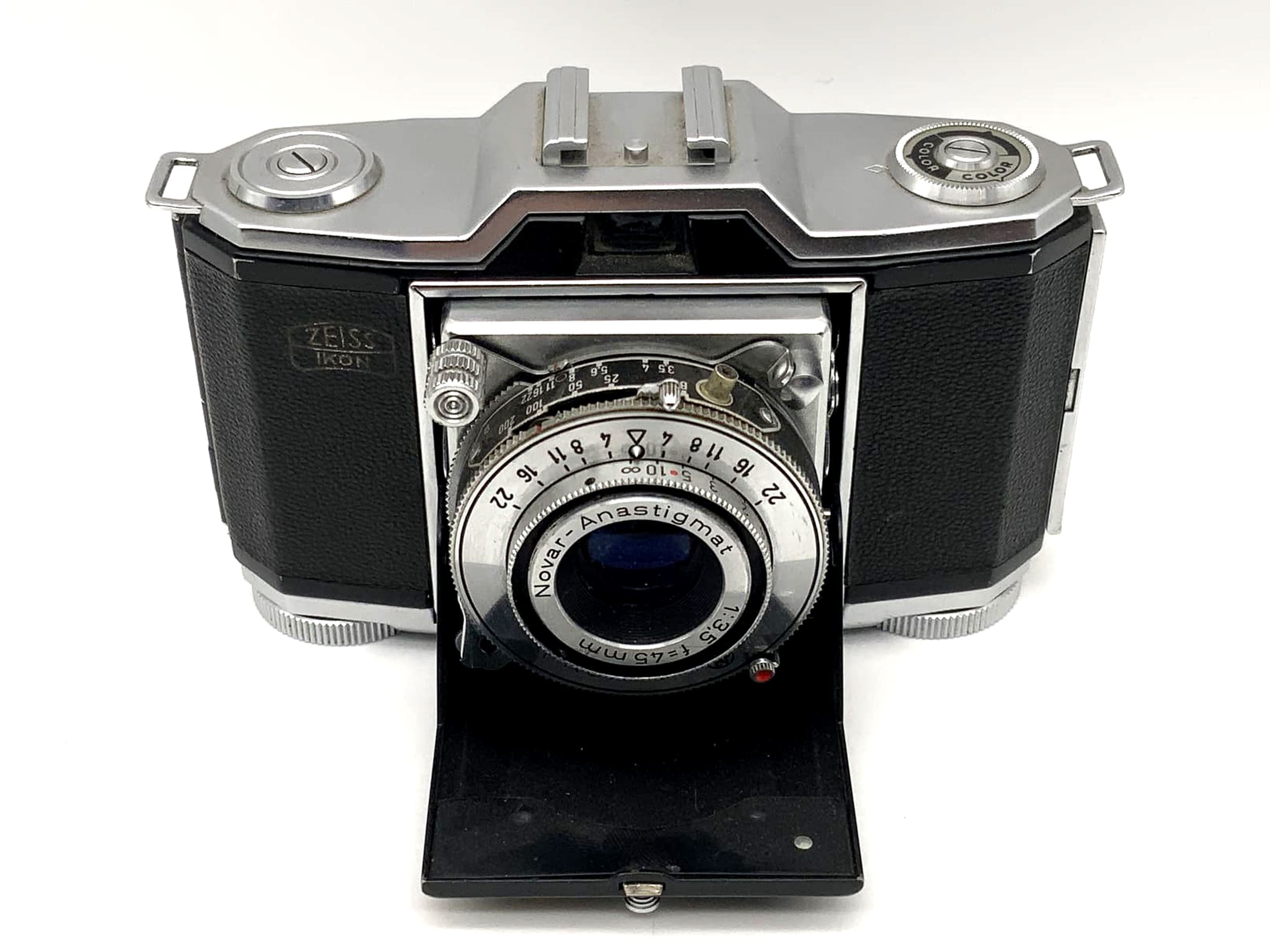 Appareil photo pliable Zeiss Ikon Contina 522/24 avec Novar Anastigmat 1:3,5 f=45mm Pronto