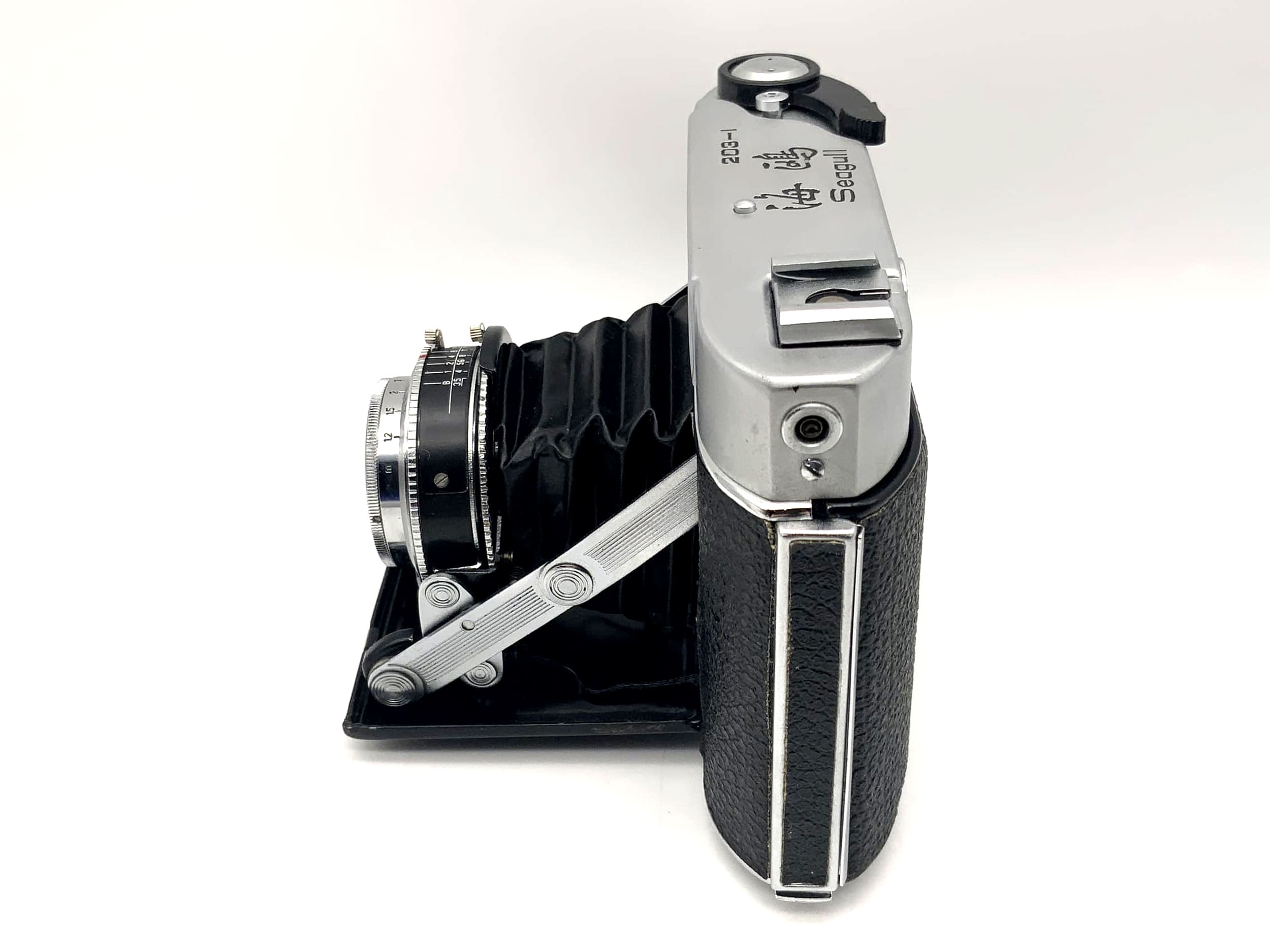 Appareil photo pliable Seagull 203-1 avec S-111-2 3,5/75