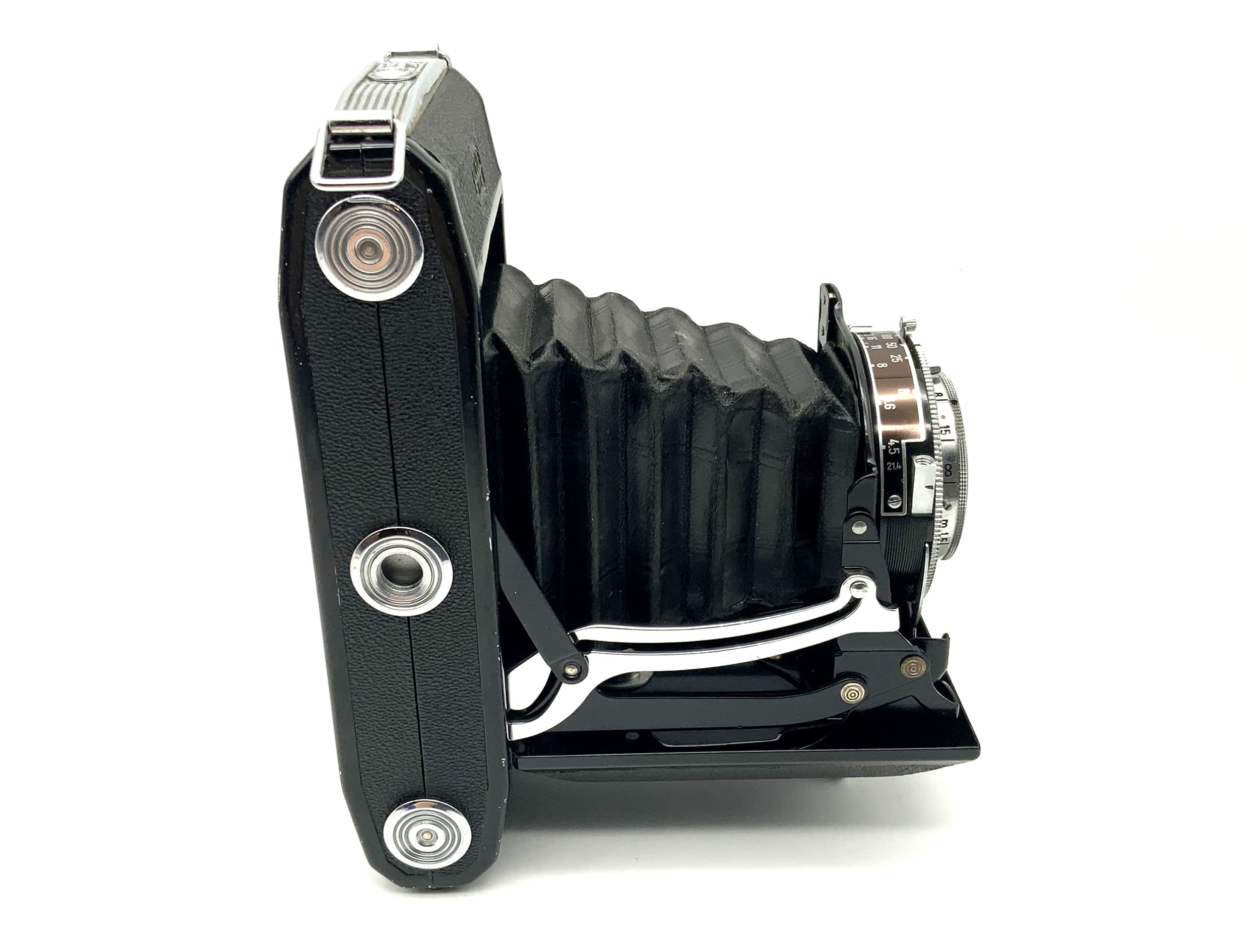 Appareil photo pliable Zeiss Ikon Ercona avec Novar Anastigmat 1:4,5 f=10,5cm Pronto